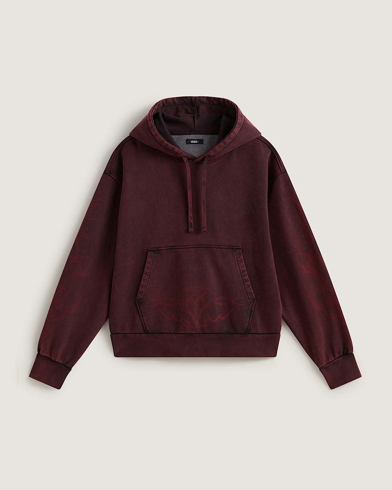 Dayana Tribal Flame Pullover Hoodie VANS Brown HERO