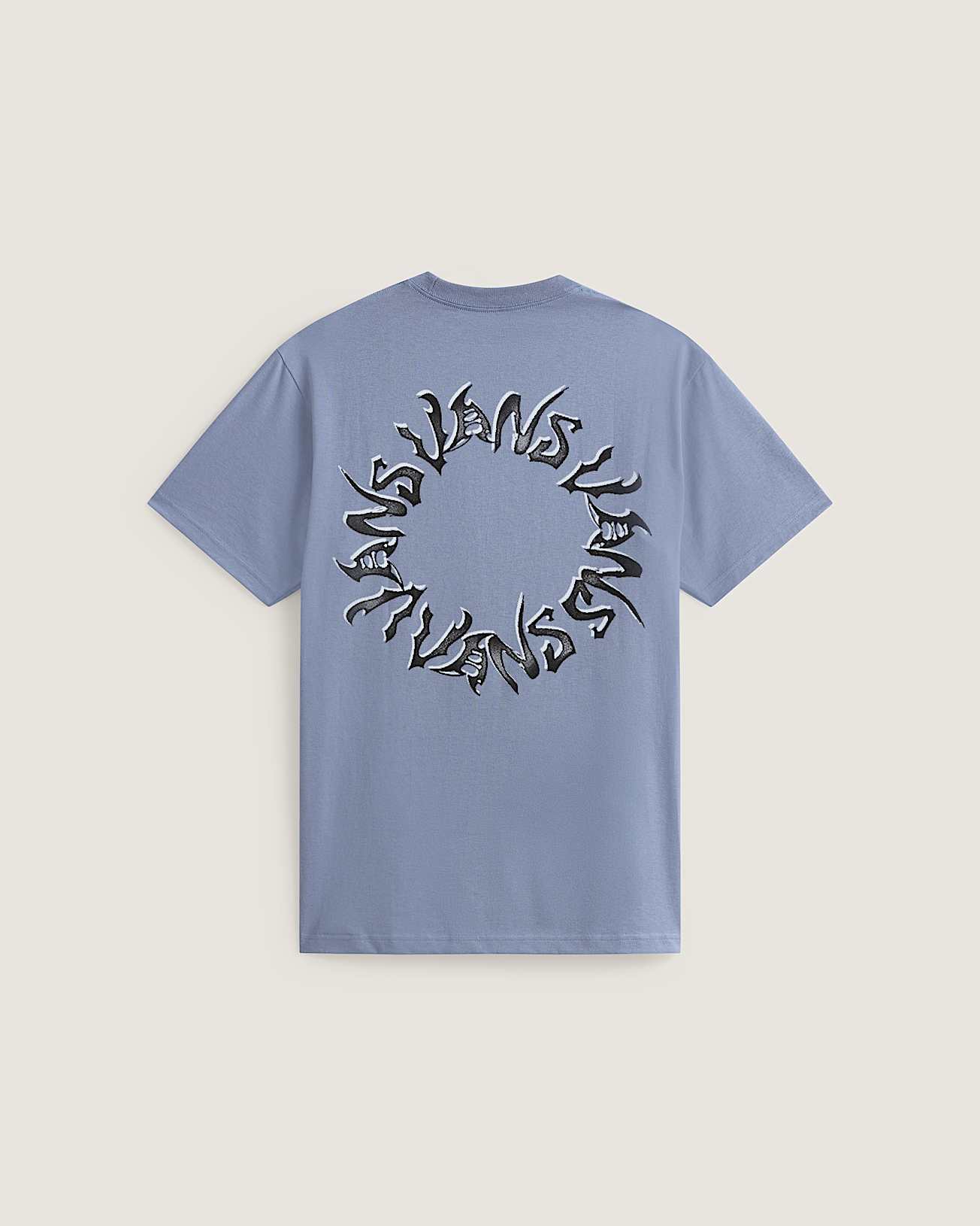 Tshirt Wild Circle VANS Bleu ALT1