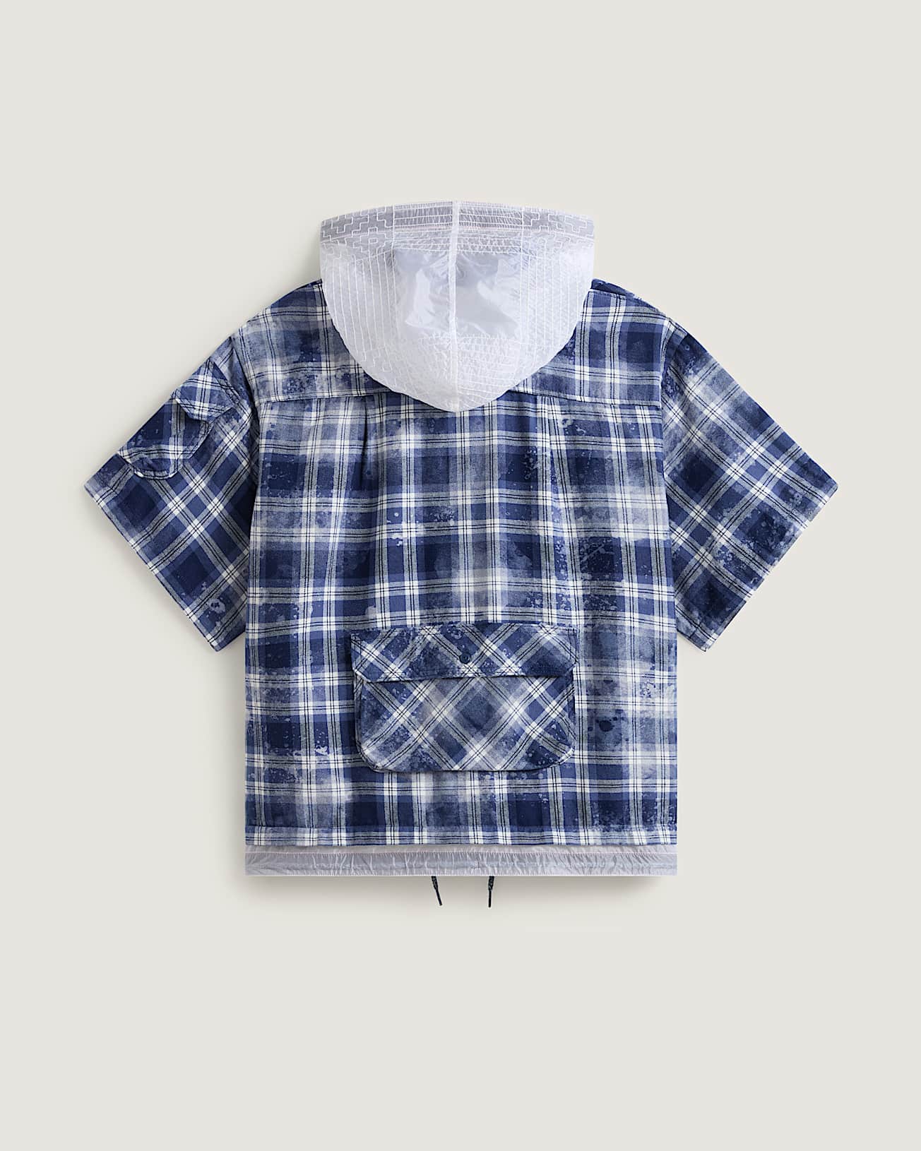 OTW x TDC Double Layered Shacket Deep Indigo VANS Azul ALT1