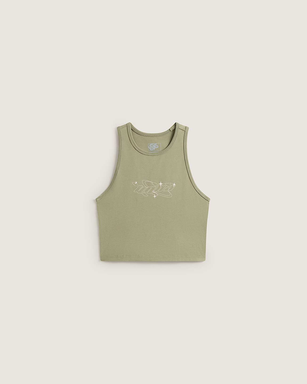 Y2K Star Tanktop VANS Beige HERO