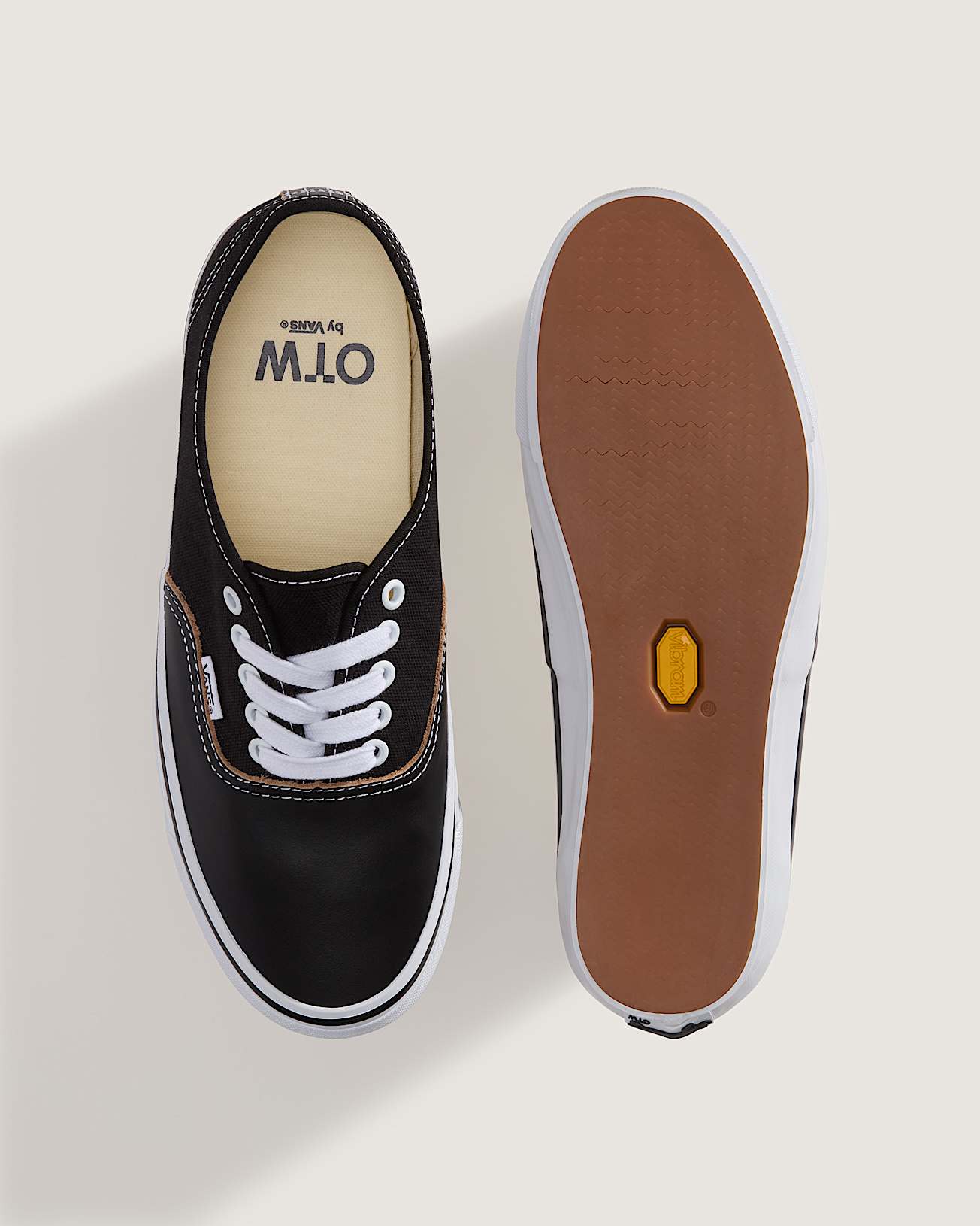 Chaussures OTW Authentic 44 Siped Vibram VANS Noir ALT2