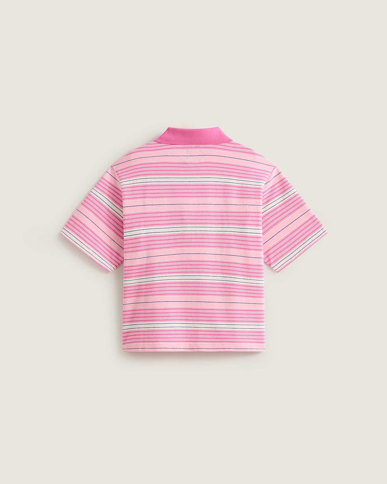 Swing Knit Polo Shirt VANS Pink ALT1