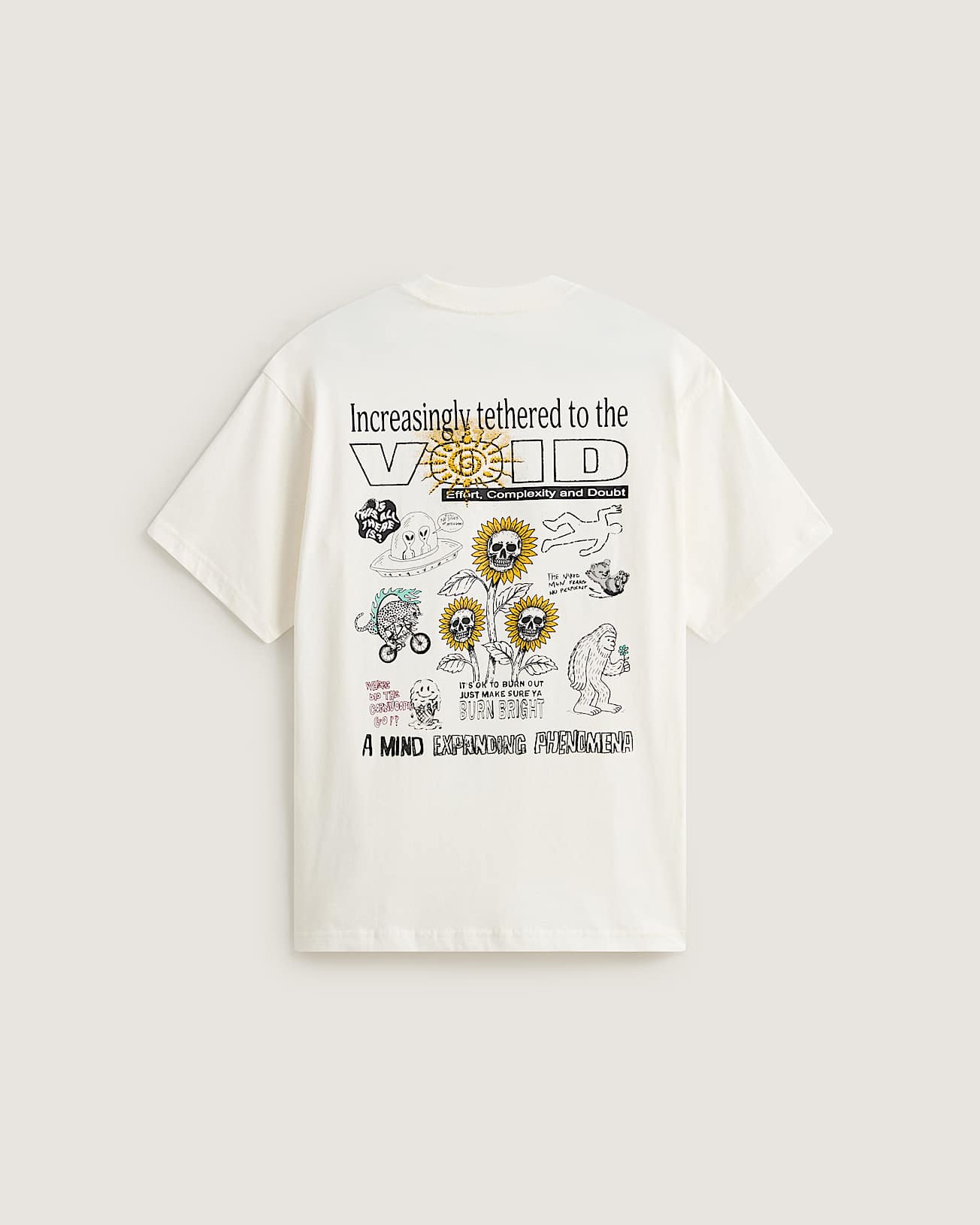 TETHERED SS TEE EGRET VANS Branco ALT1