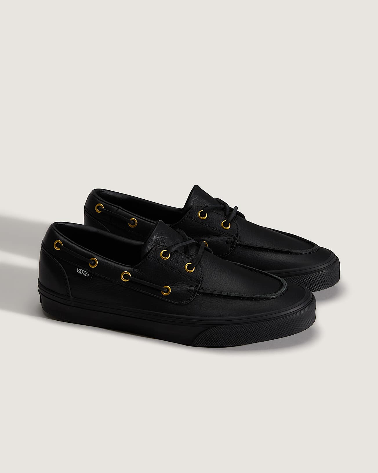 2Eyelet Boat Shoes VANS Black ALT2