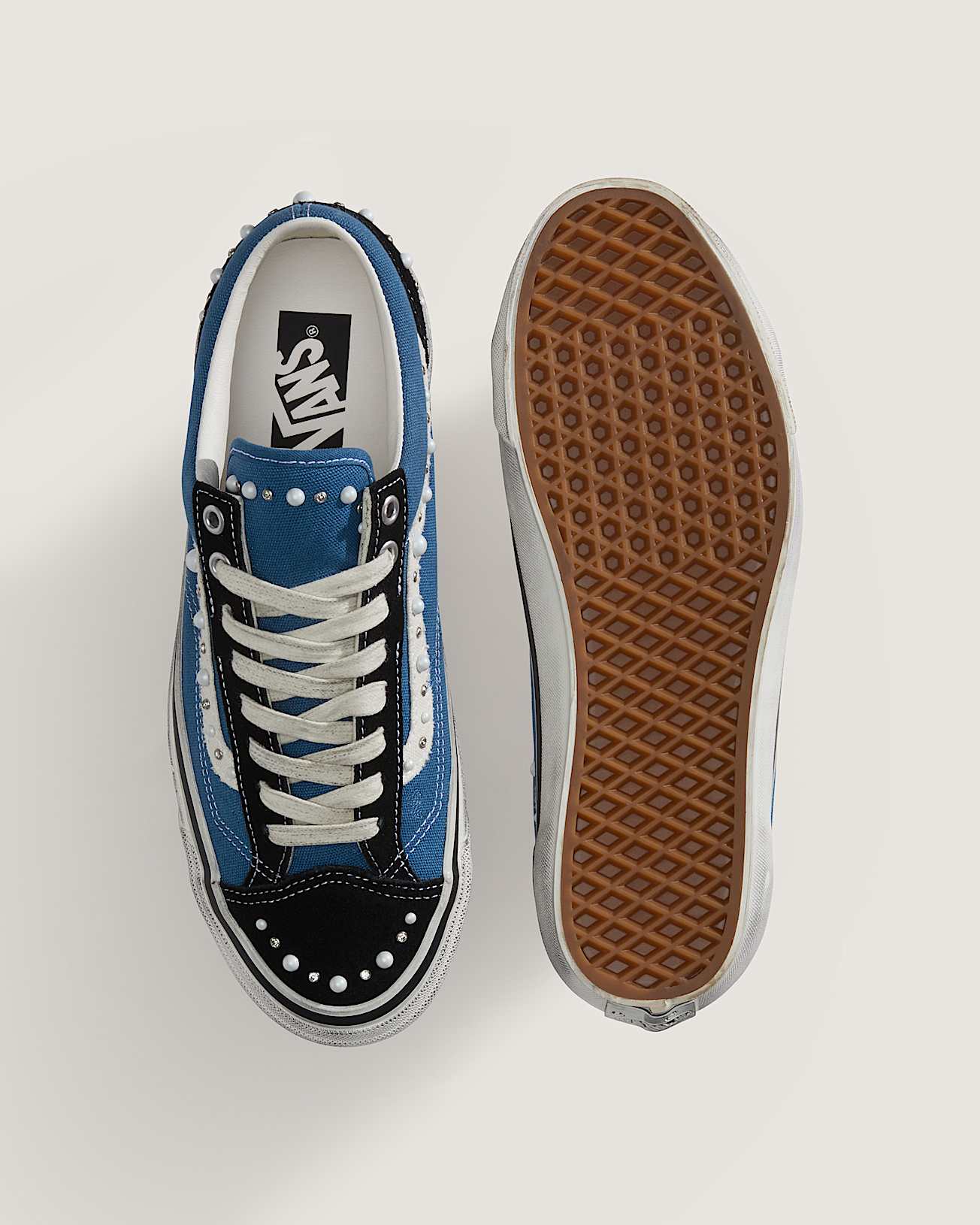 Scarpe Premium Old Skool VANS Nero ALT4