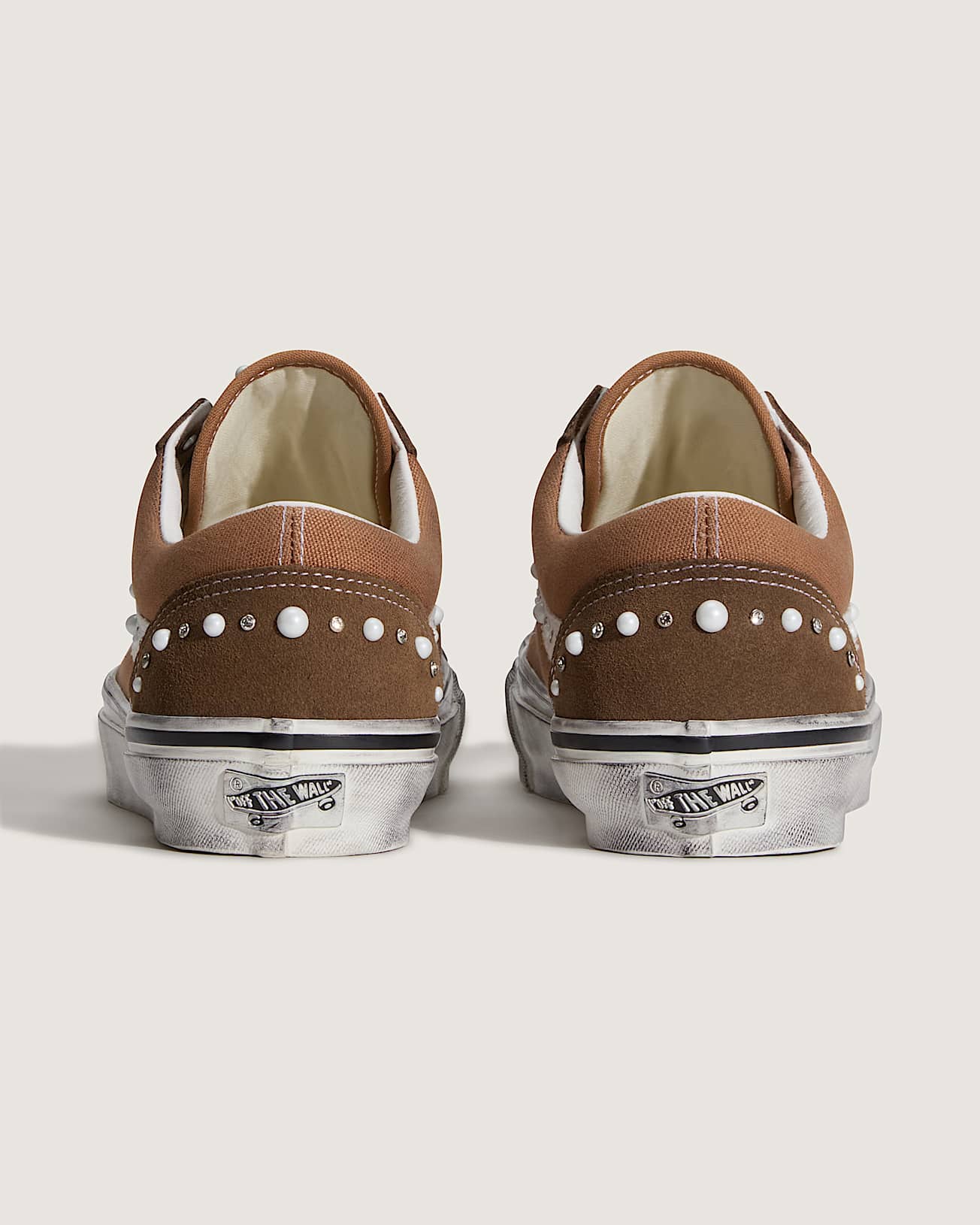 Scarpe Premium Old Skool VANS Marrone ALT4