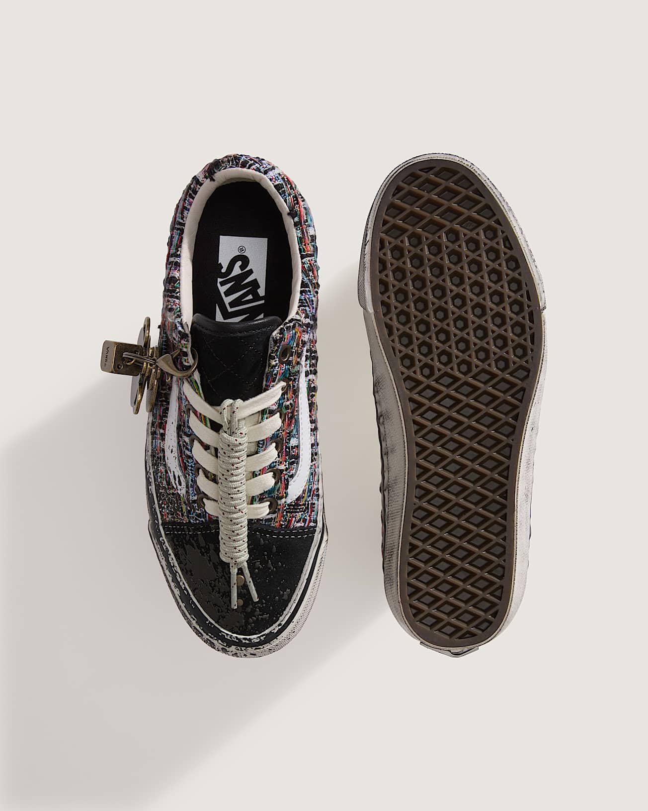 Scarpe Premium Old Skool VANS Nero ALT4
