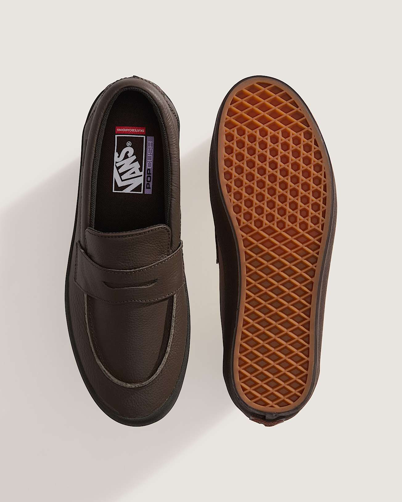 Chaussures Skate Loafer VANS Marron ALT2