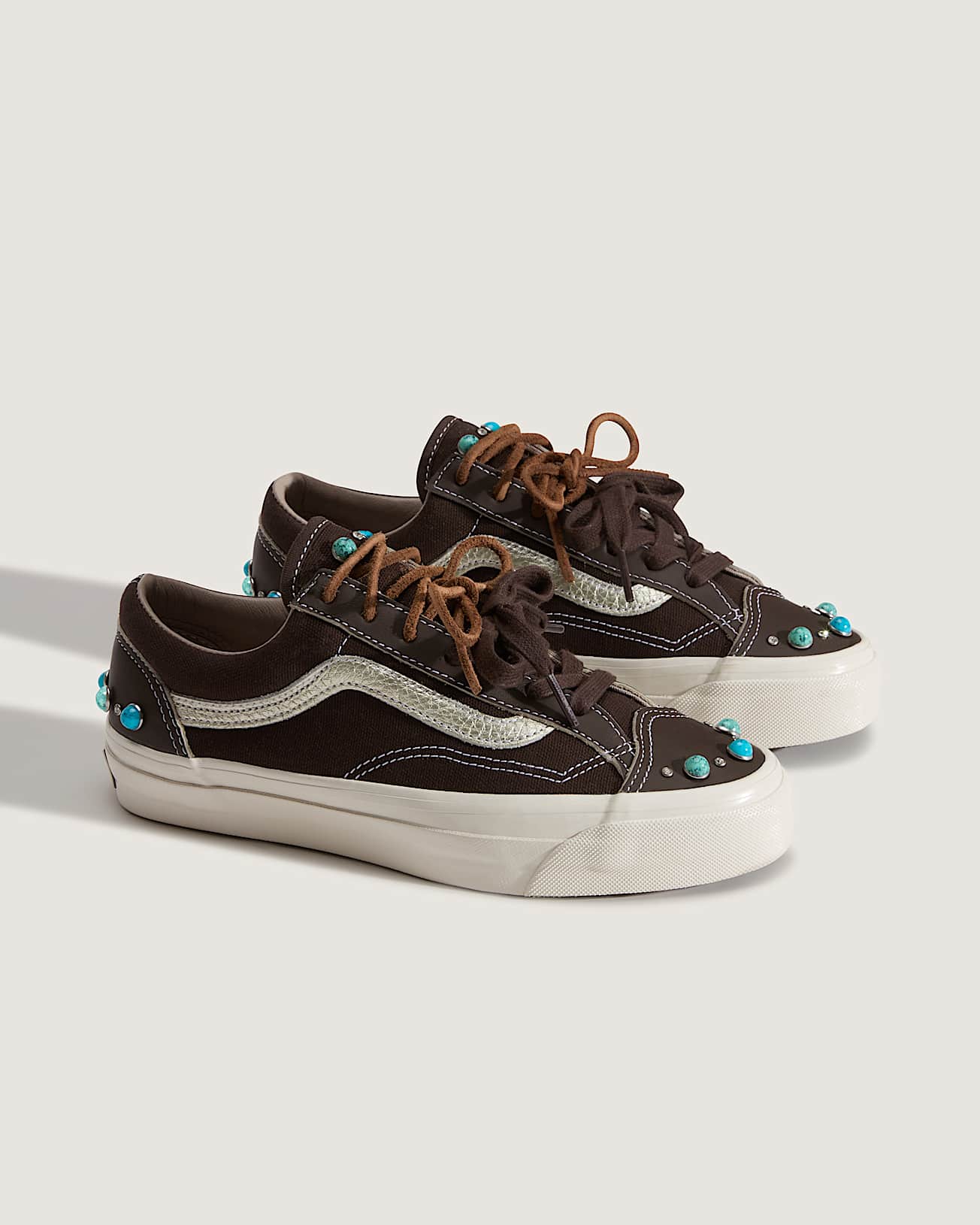 Premium Old Skool Shoes VANS Brown ALT3