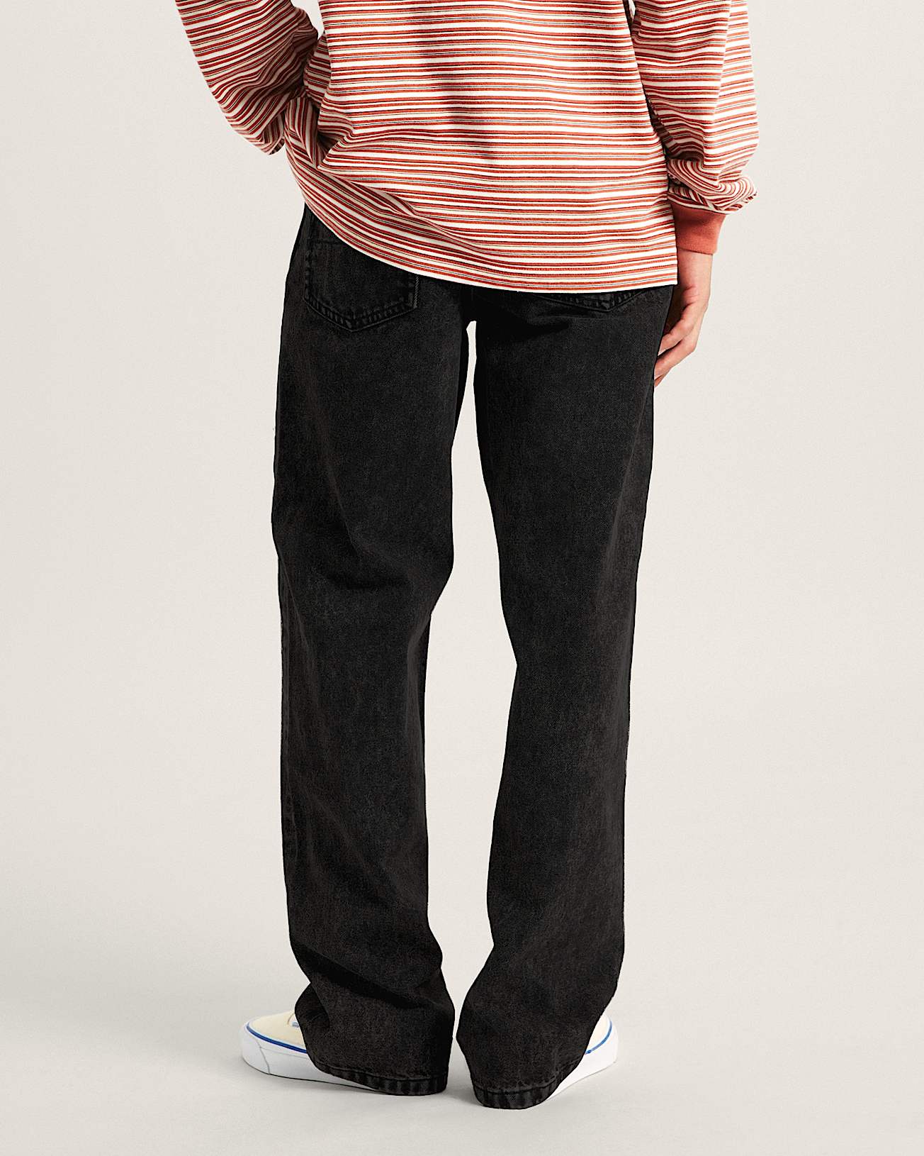 Check5 Loose Denim Trousers VANS Black ALT3