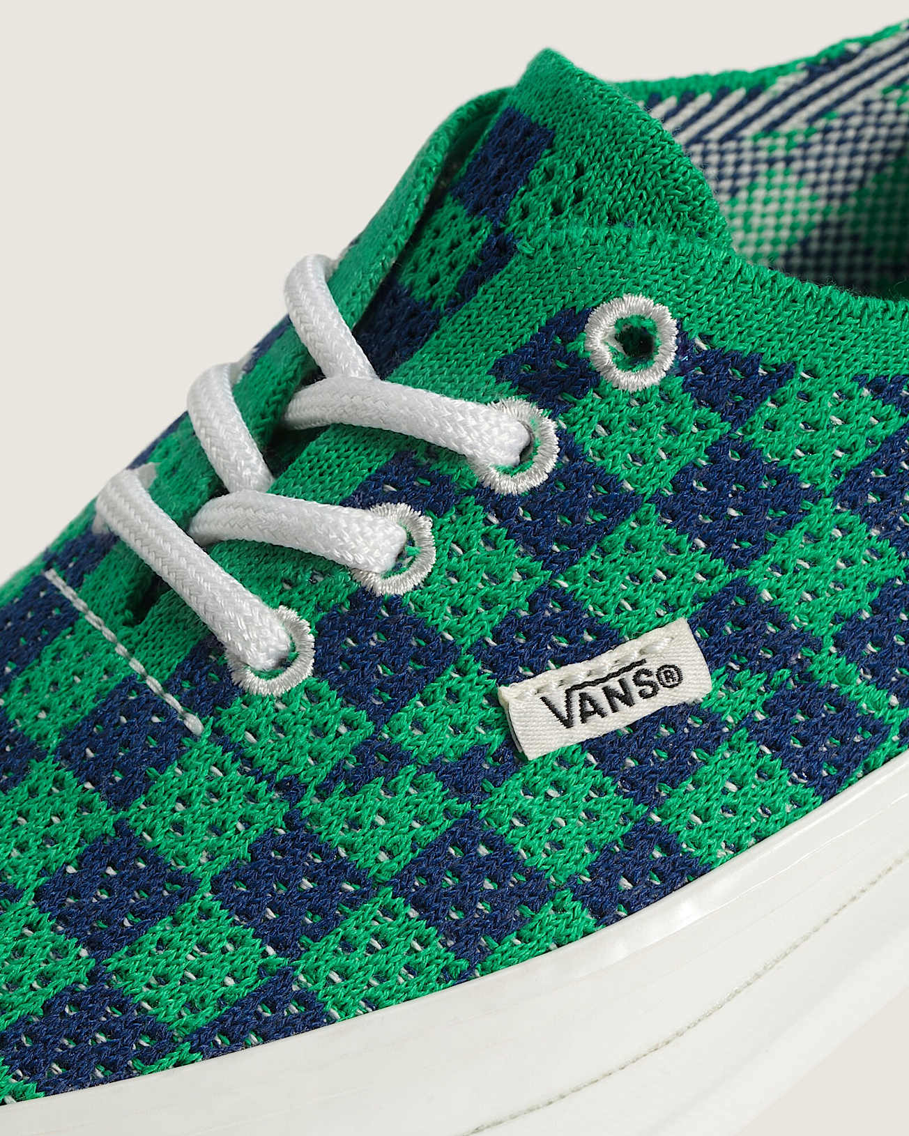 Tnis Premium Authentic Checkerboard VANS Verde ALT5