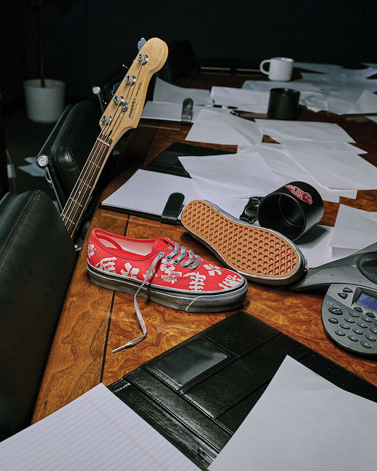 Premium Authentic Shoes VANS Red ALT6