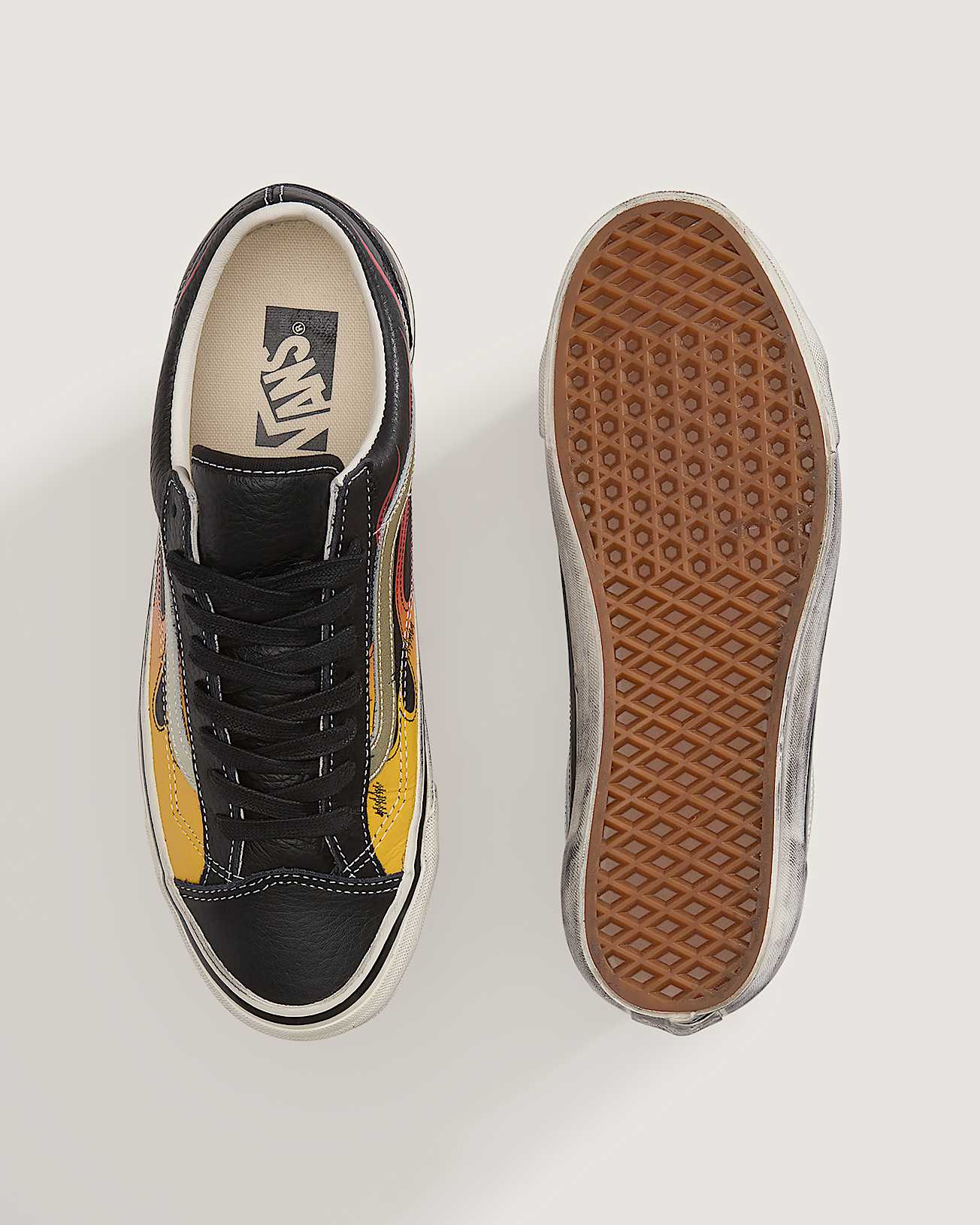 Buty Flames Premium Old Skool 37 VANS Czarny ALT4