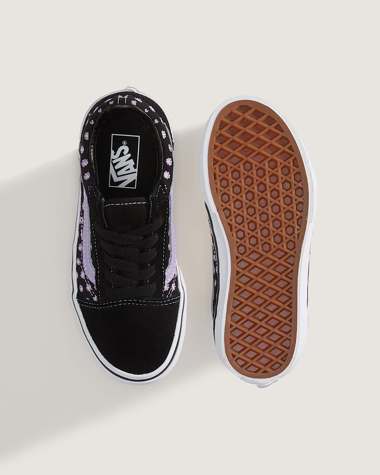 Kids Old Skool Shoes 48 Years VANS Purple ALT2