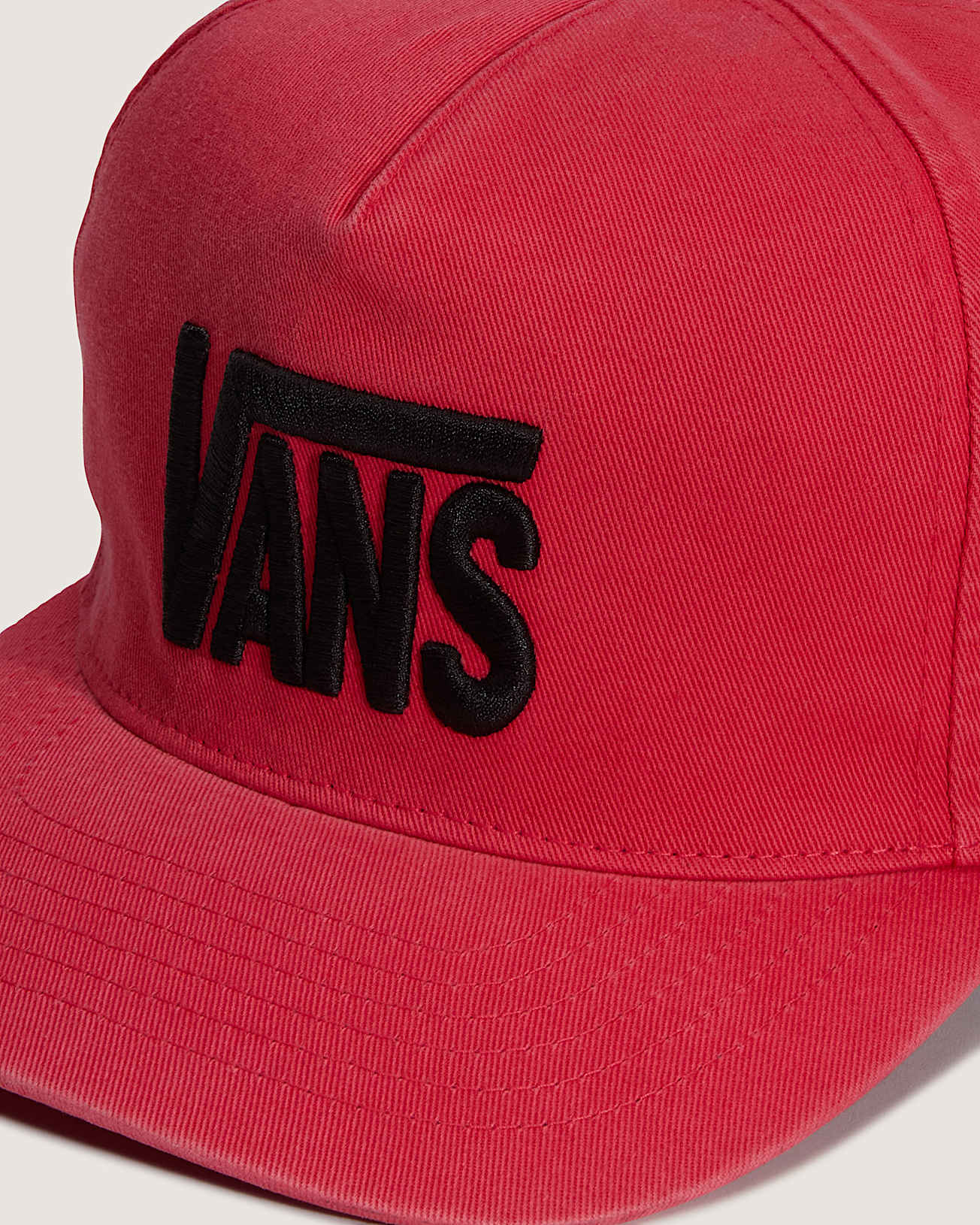 Gorra con cierre ajustable trasero Stretch Logo VANS Rosa ALT2