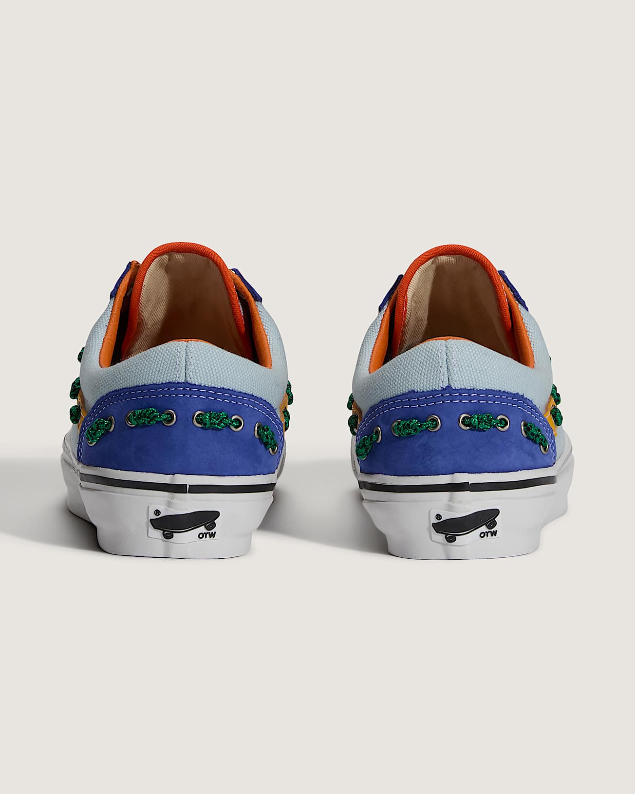 Zapatillas OTW Old Skool 36 Knot Vibram VANS Azul ALT3