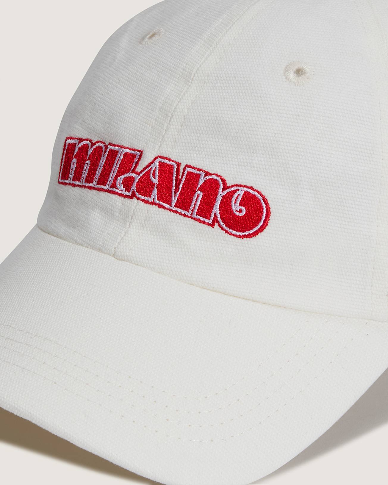 Cappellino Jockey Milano Half Box Curved Bill VANS Bianco ALT2