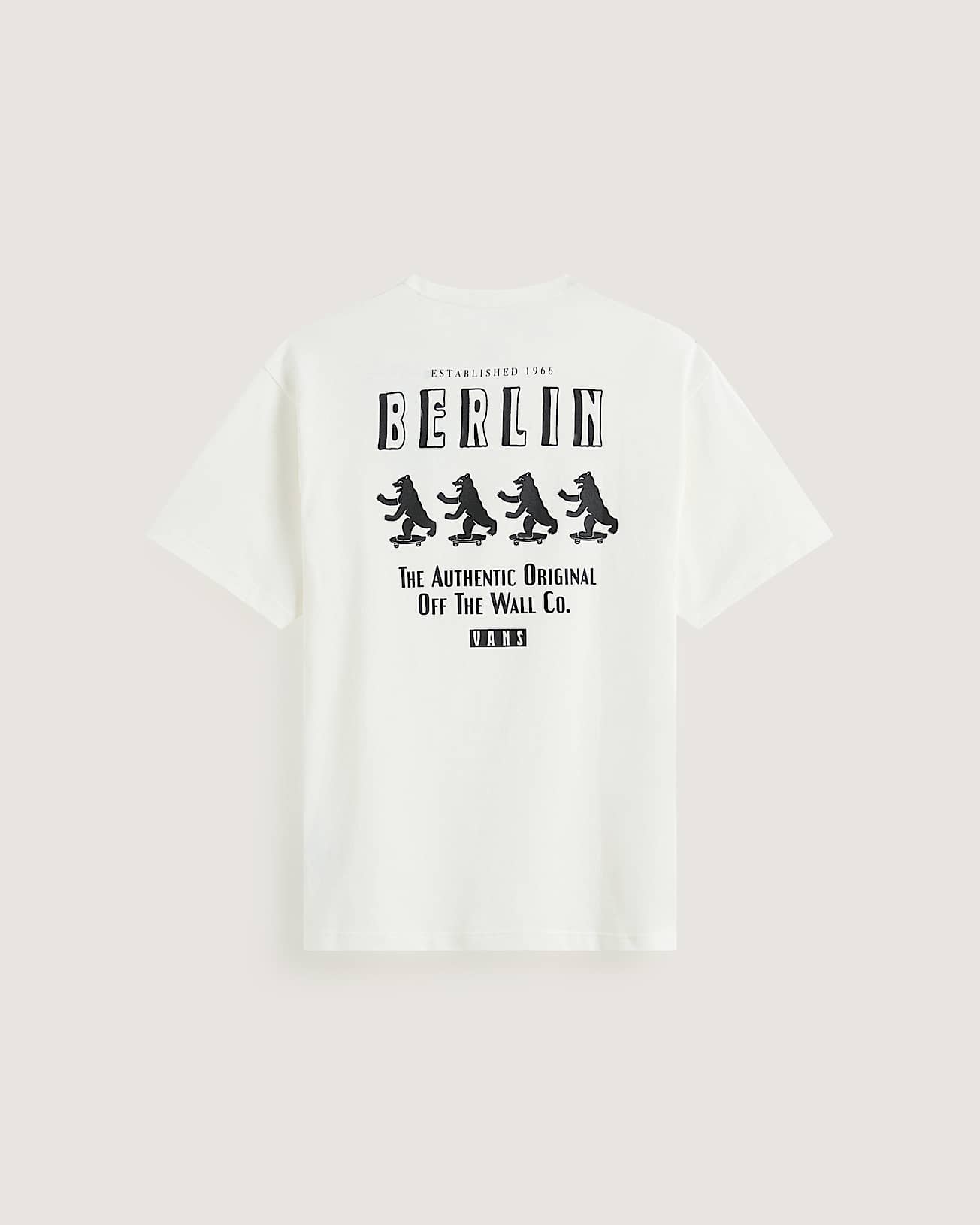 Berlin Authentic TShirt VANS White ALT1