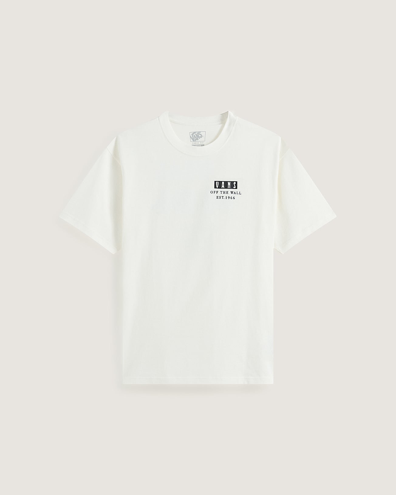 Berlin Authentic SS Tee Marshmallow VANS Blanc HERO