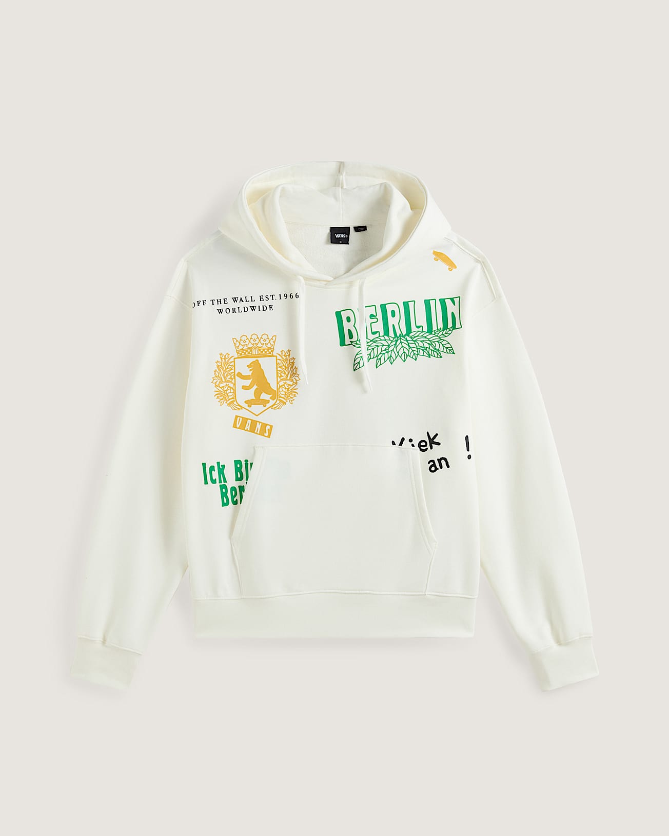 Berlin Essentials Pullover Marshmallow VANS Blanc HERO