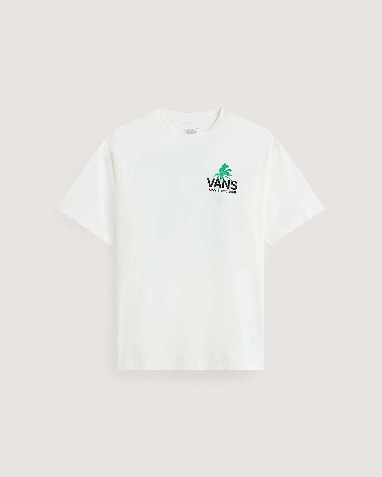 DECENT DAY IN PARADISE SS TEE Black VANS White HERO