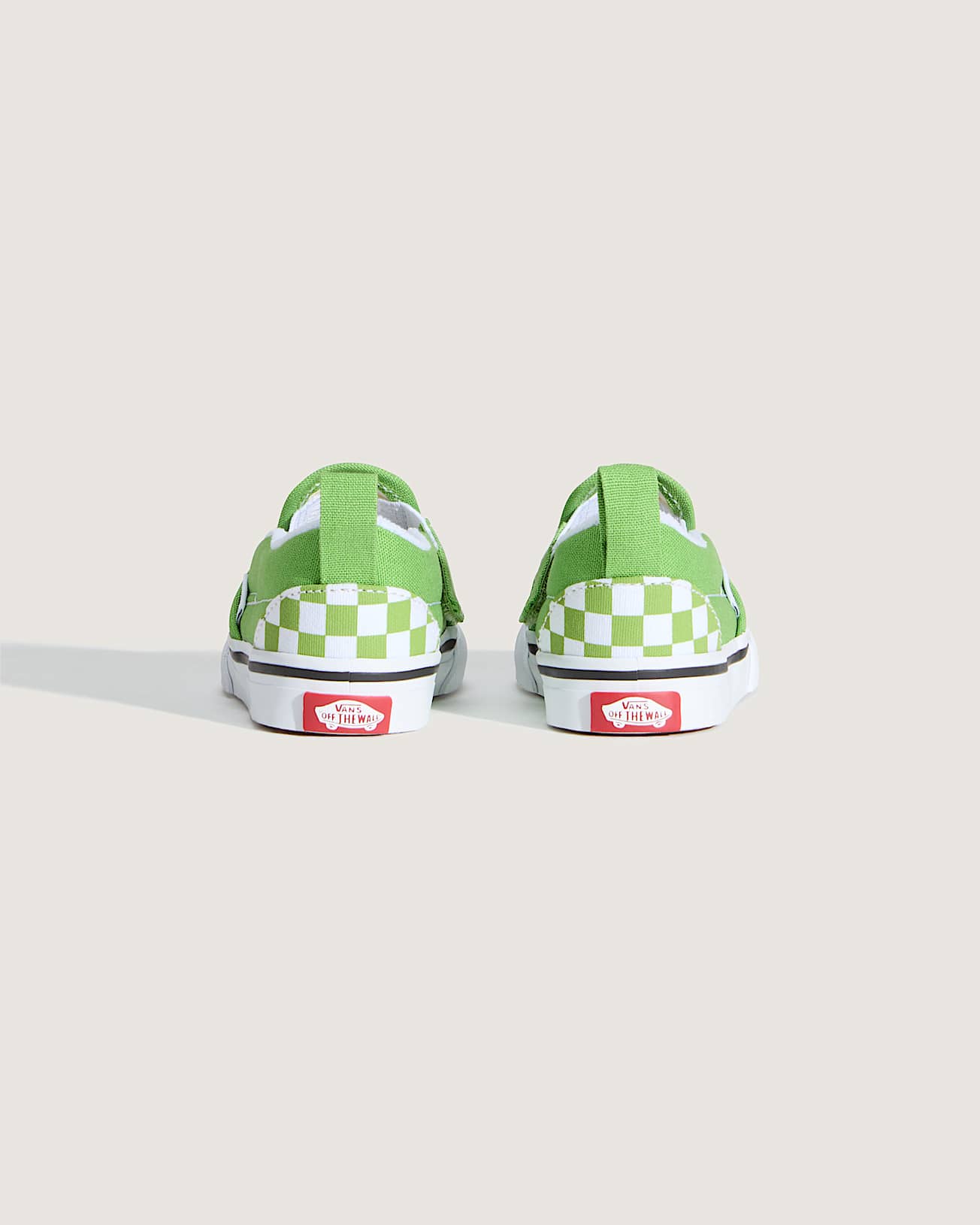 Buty dla dzieci Classic SlipOn V Checkerboard 14 lata VANS Zielony ALT4