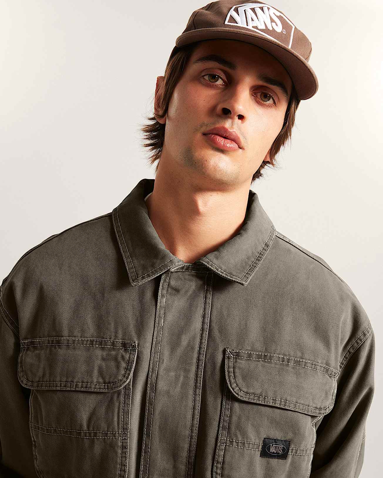 Umber Pigment CanvasJacke VANS Beige ALT6