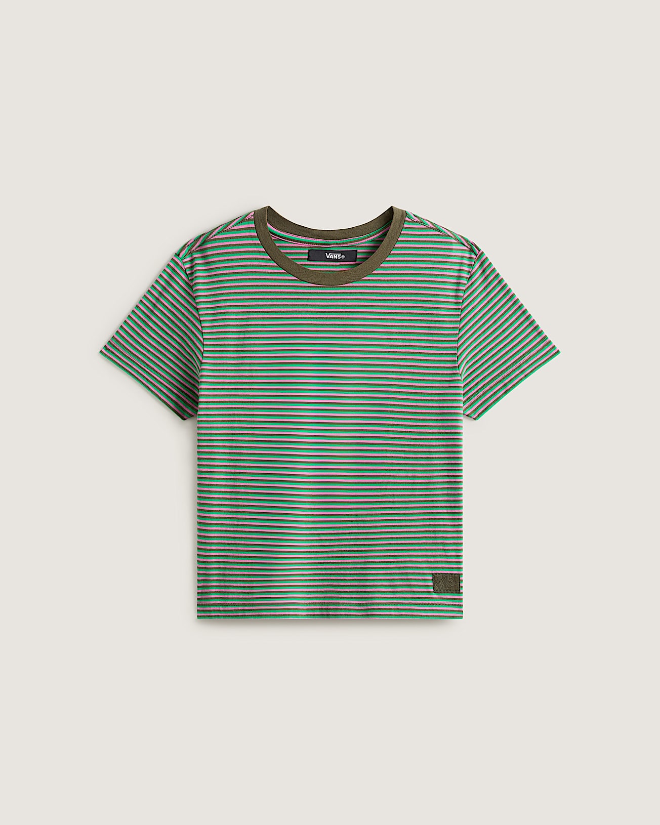 Tshirt Salton Stripe VANS Verde HERO