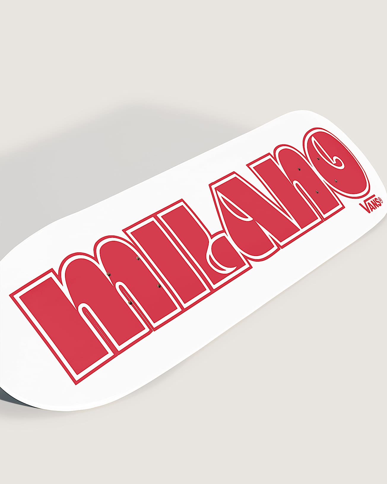MILANO SKATE DECK VANS Bianco alt1