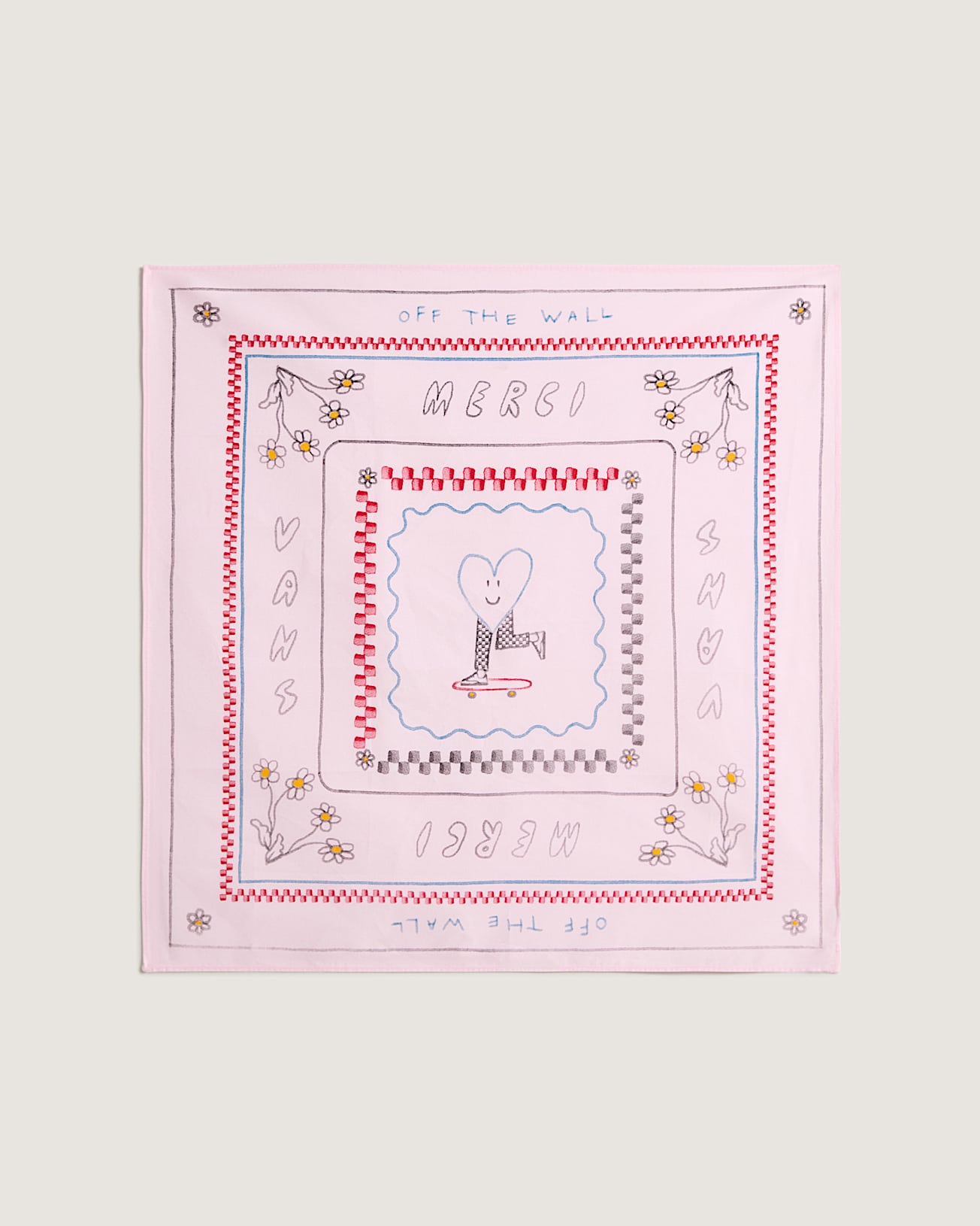Bandana lgance en Dsordre Merci x Vans VANS Rose HERO