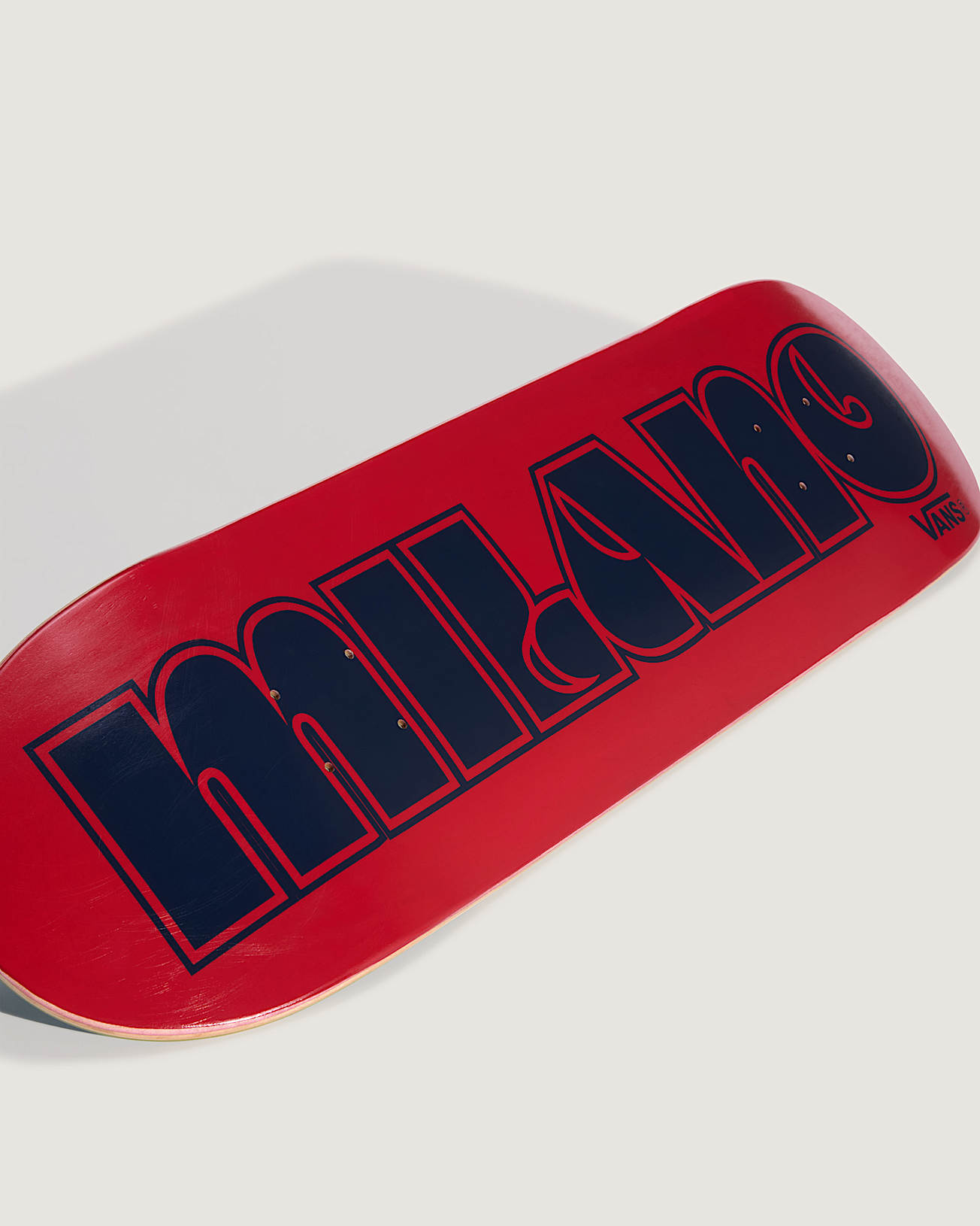 MILANO SKATE DECK VANS Rosso alt1