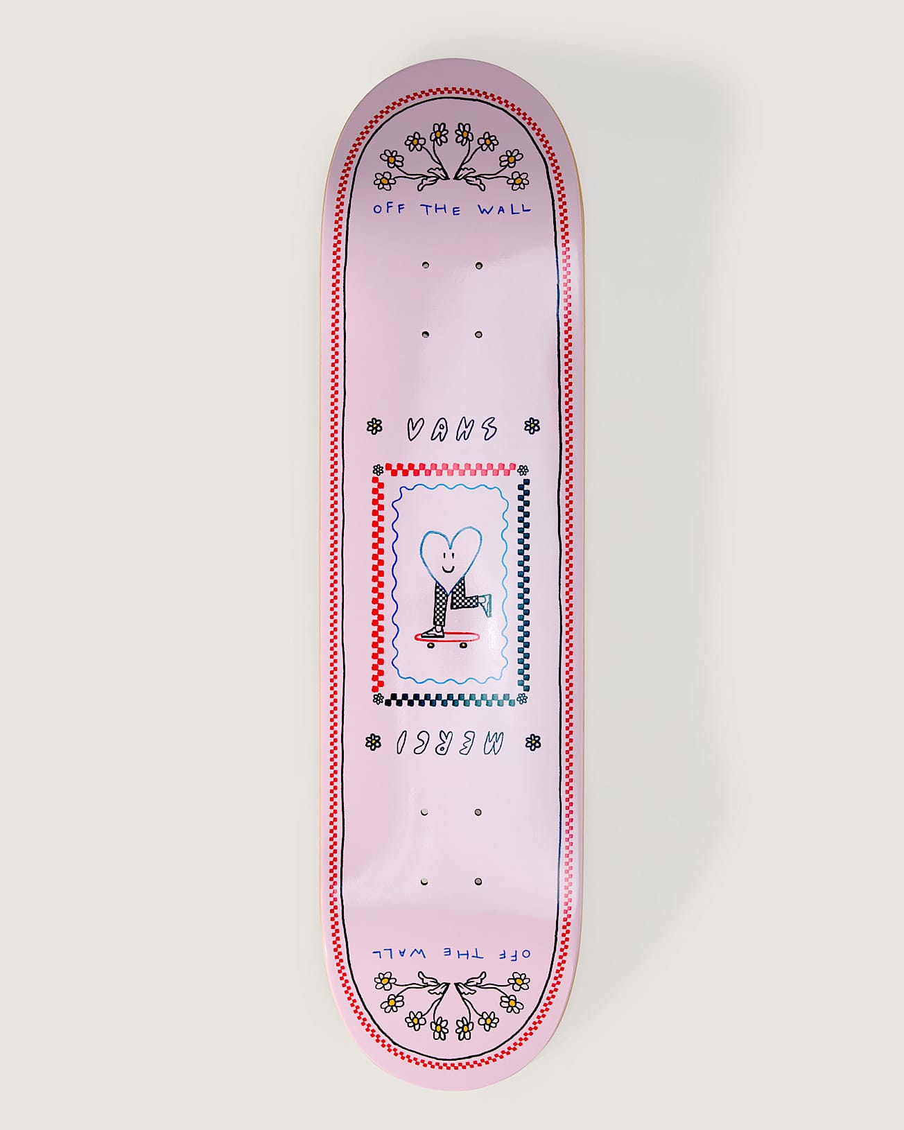 Planche de Skate Cur Merci x Vans VANS Rose HERO