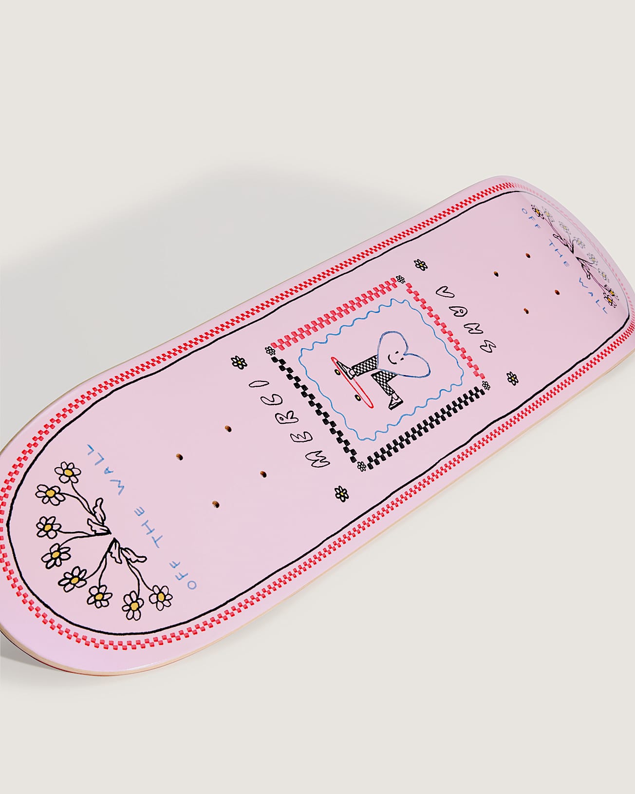 Planche de Skate Cur Merci x Vans VANS Rose ALT1