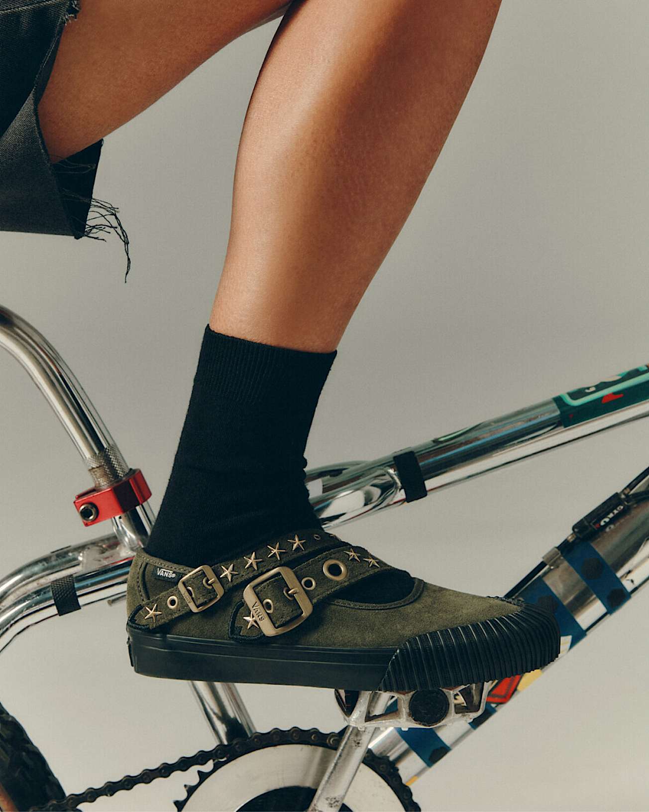 Chaussures Mary Jane  brides VANS Vert ALT1