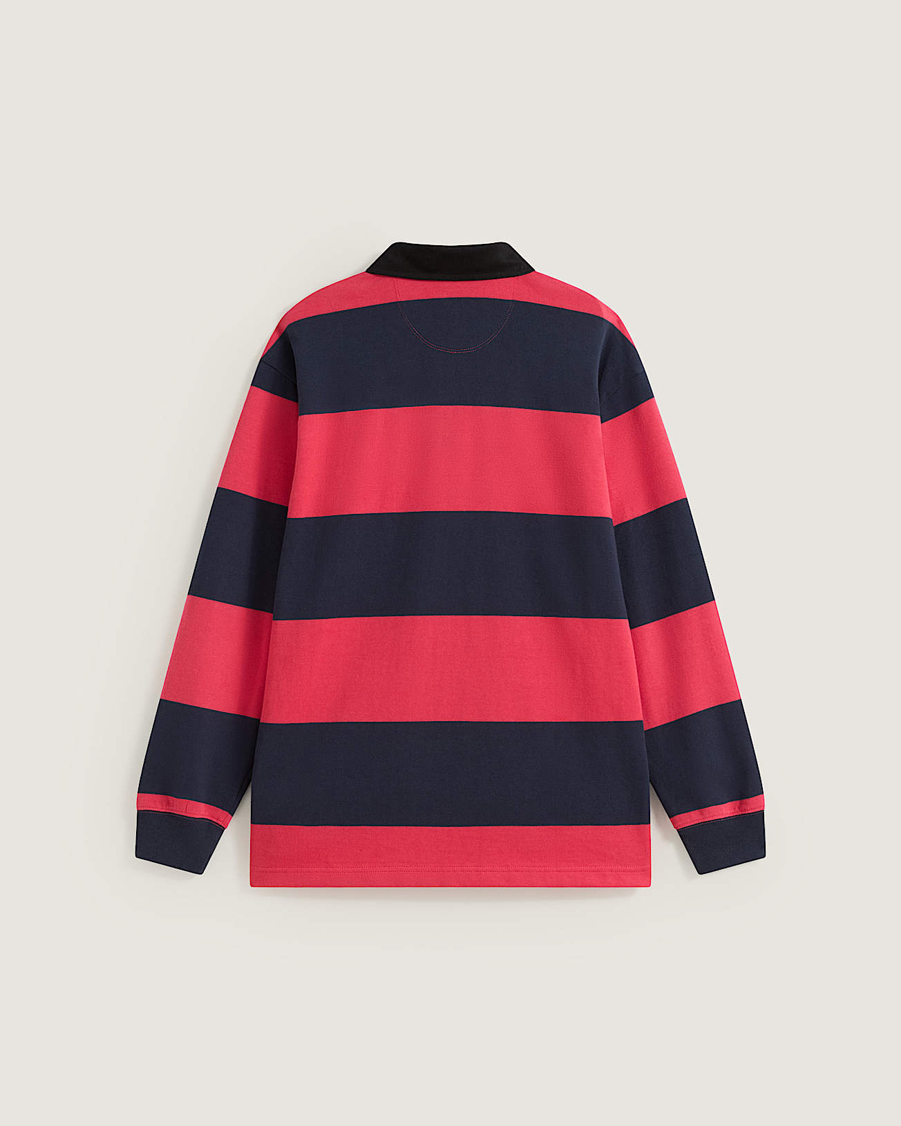 Ward Stripe Rugby Knit Crimson HazeParisnNght VANS Rot ALT1