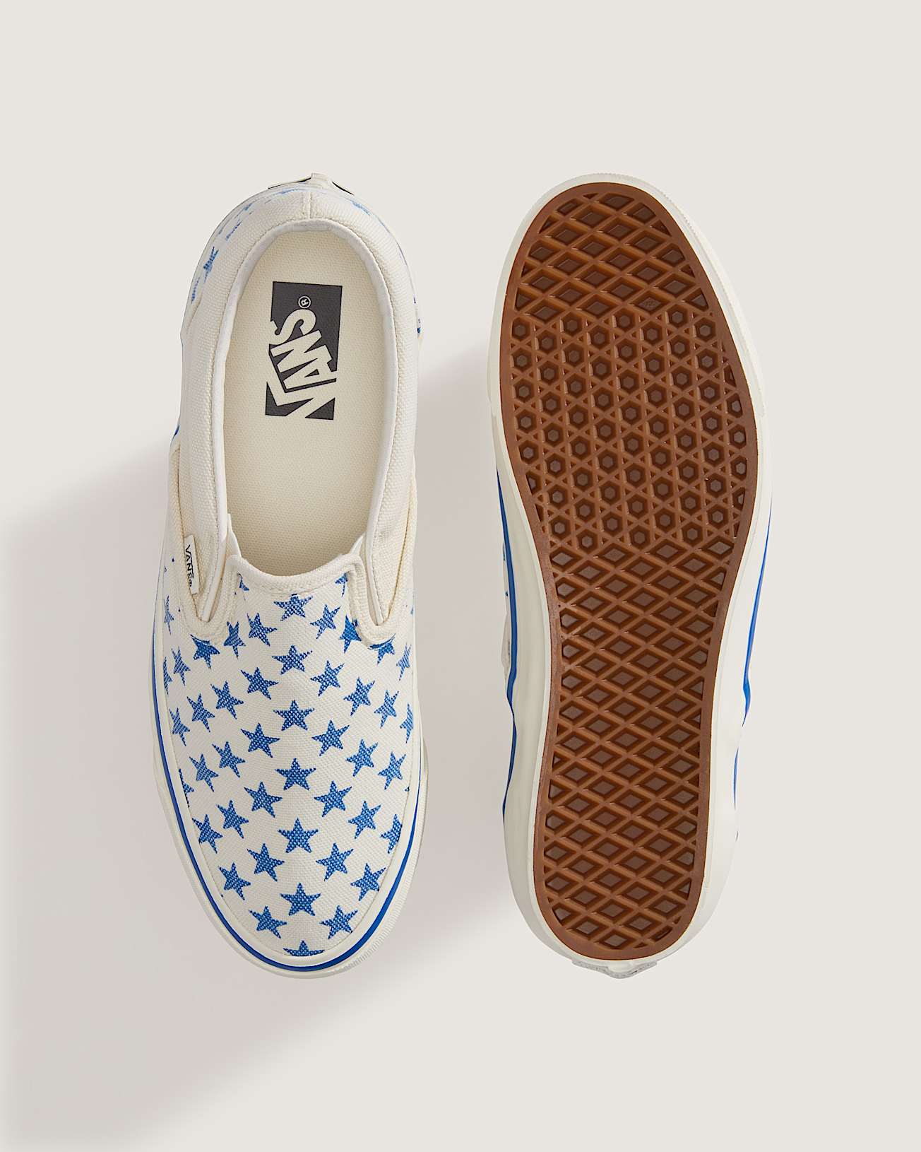 Premium Classic SlipOn Shoes VANS Blue ALT3
