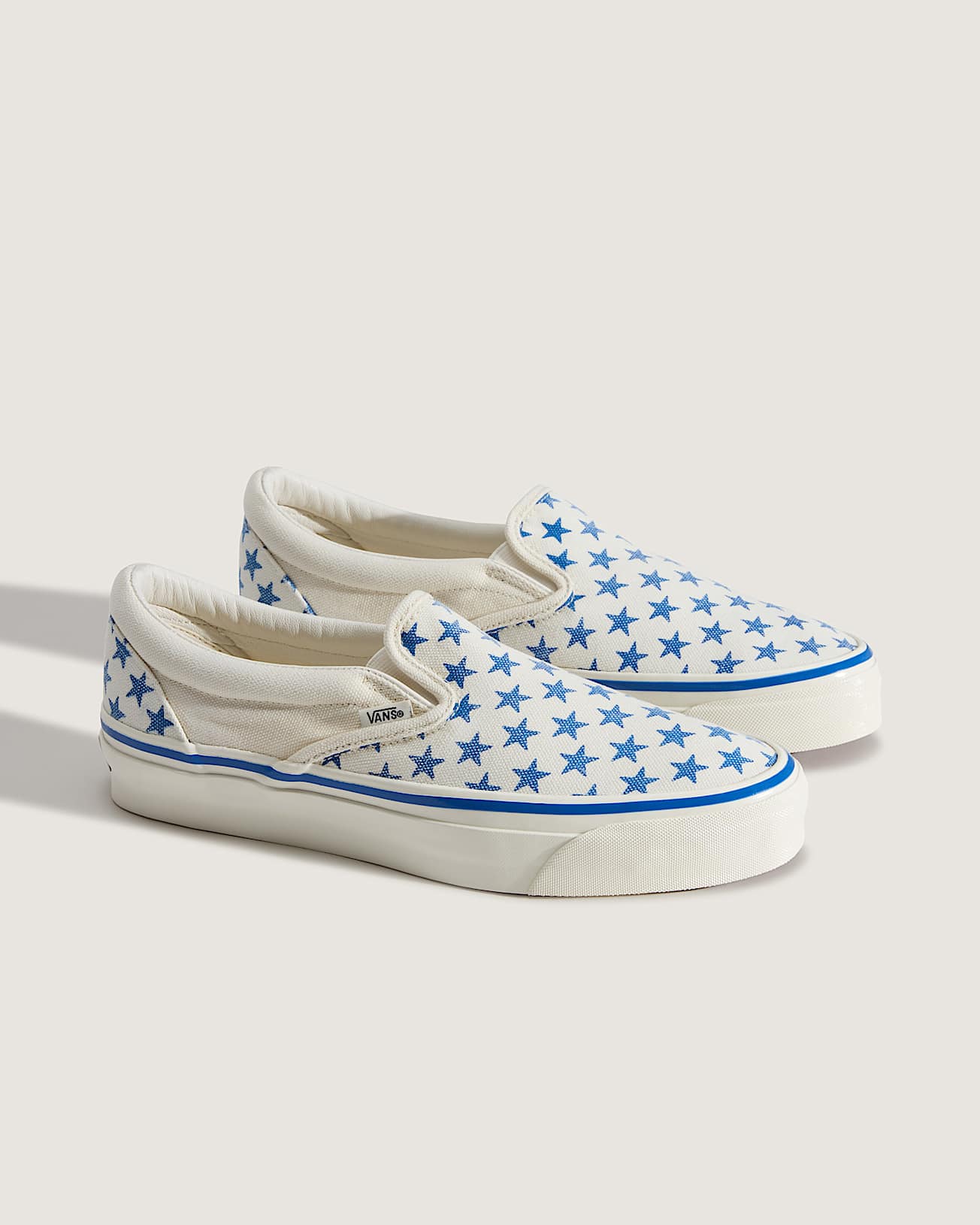 Premium Classic SlipOn Shoes VANS Blue ALT2