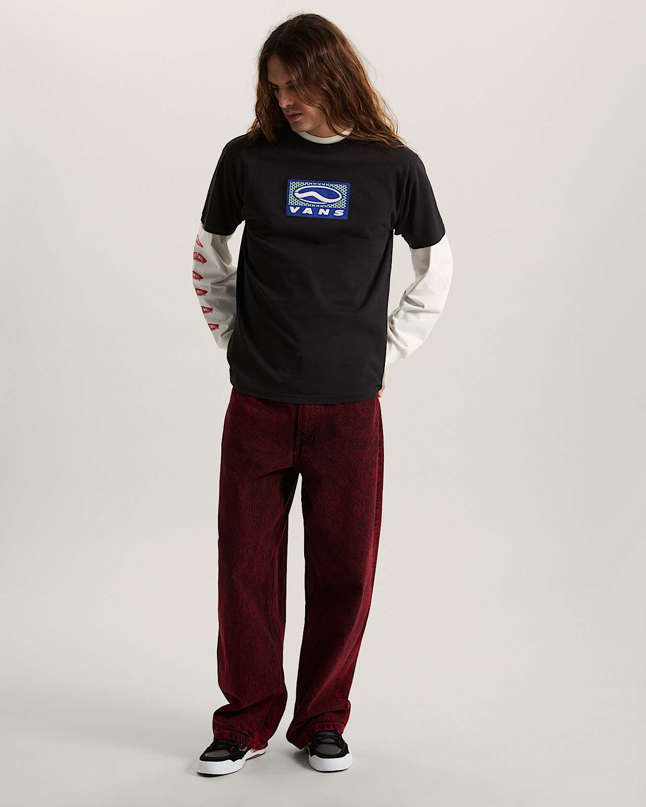 Tshirt SideStripe Sportswear VANS Noir ALT4