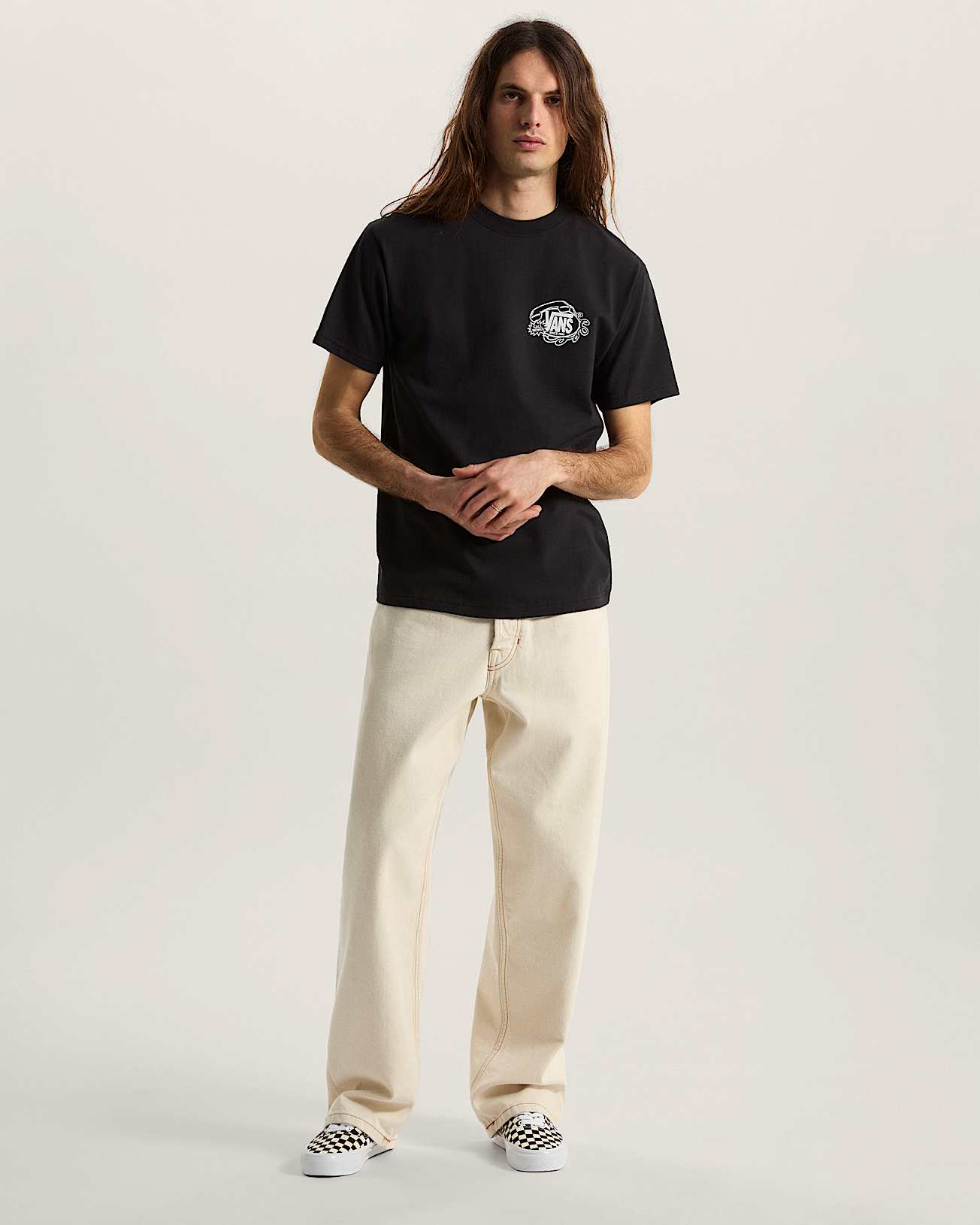 Hot Lines TShirt VANS Schwarz ALT4