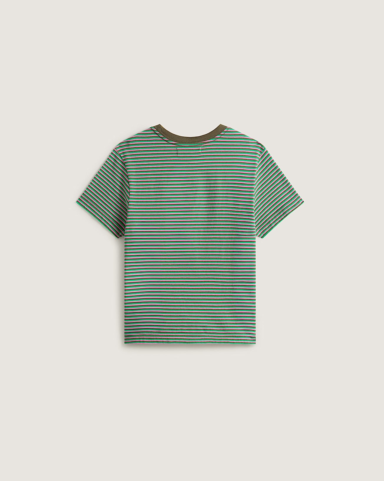 Salton Stripe TShirt VANS Green ALT1