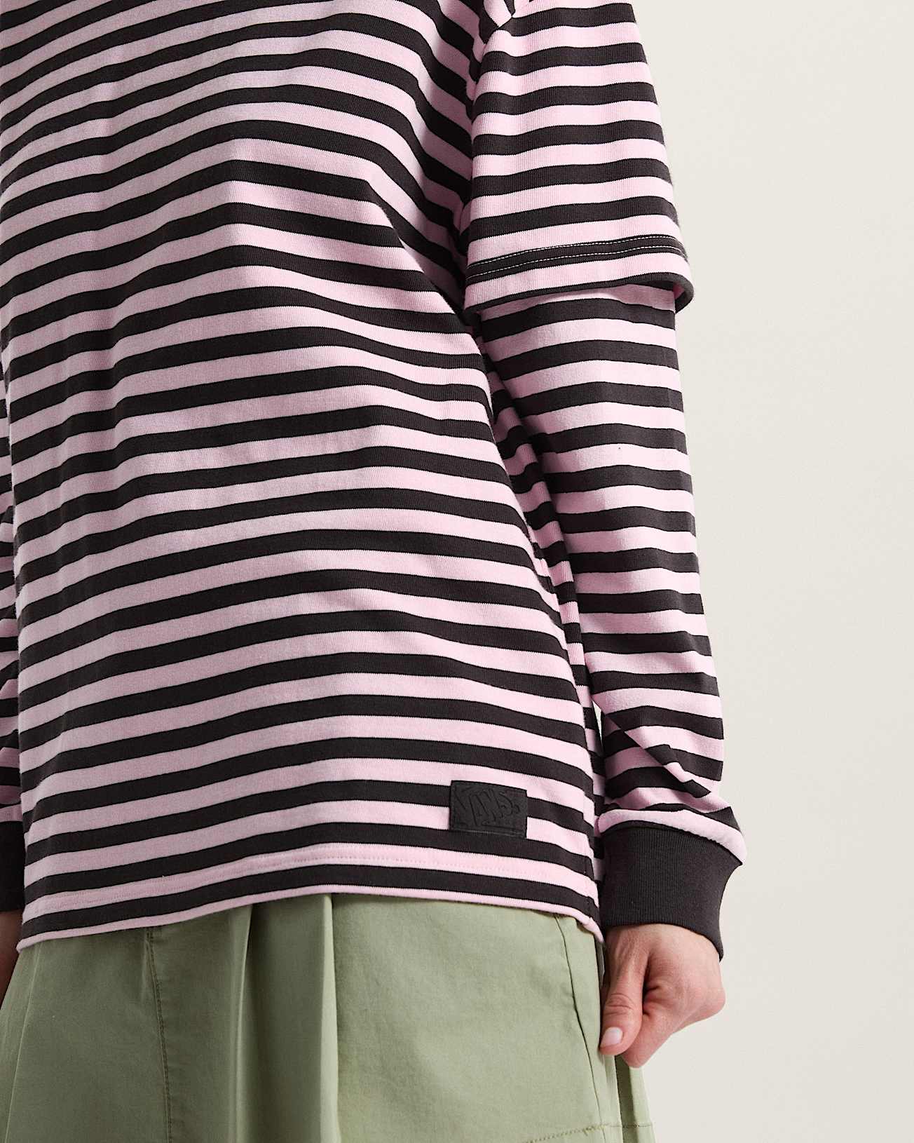 Twofer Long Sleeve TShirt VANS Pink ALT6