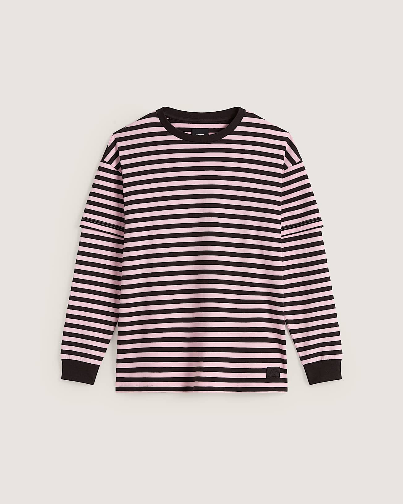 Twofer Long Sleeve TShirt VANS Pink HERO