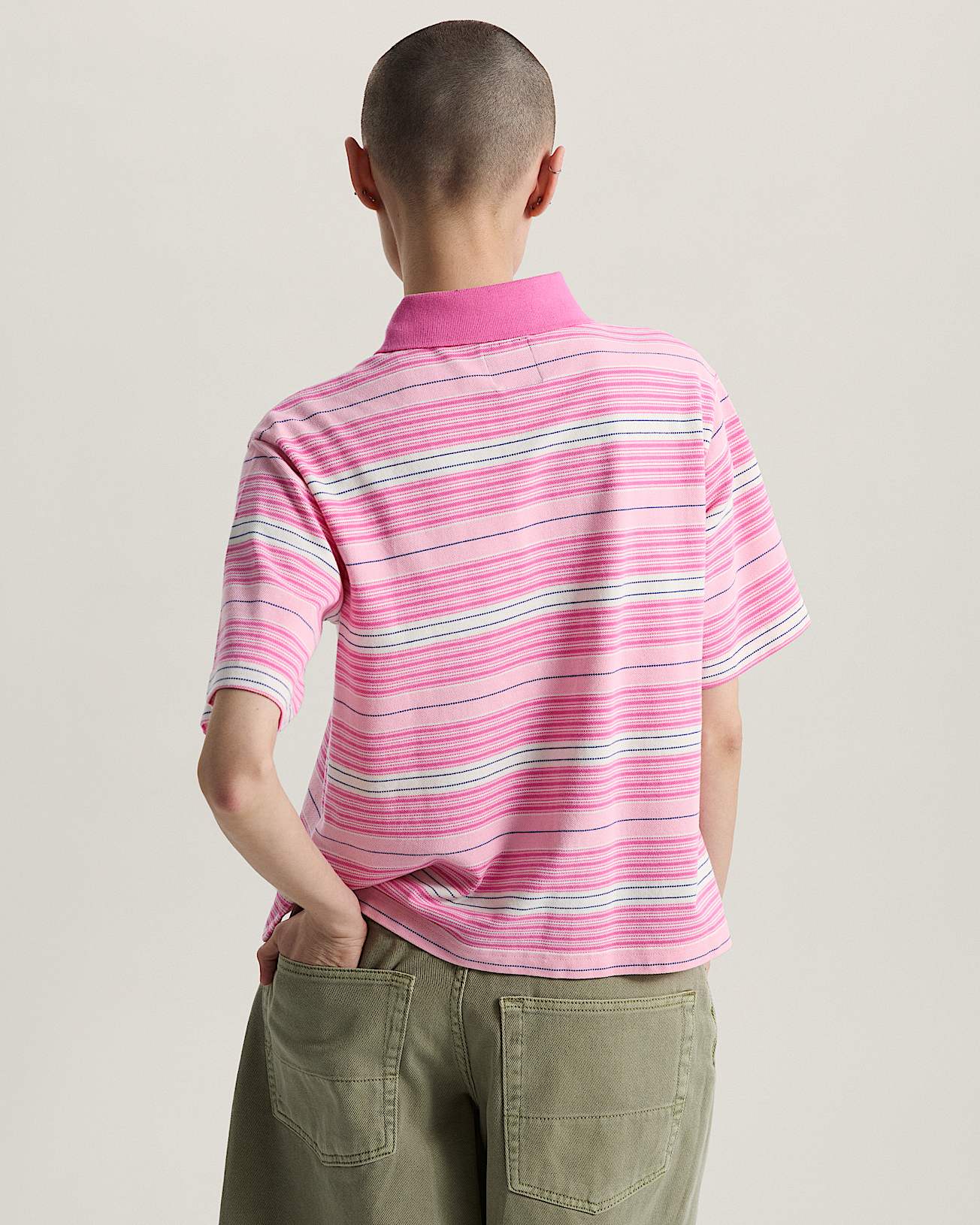 Swing Knit Polohemd VANS Rosa ALT3