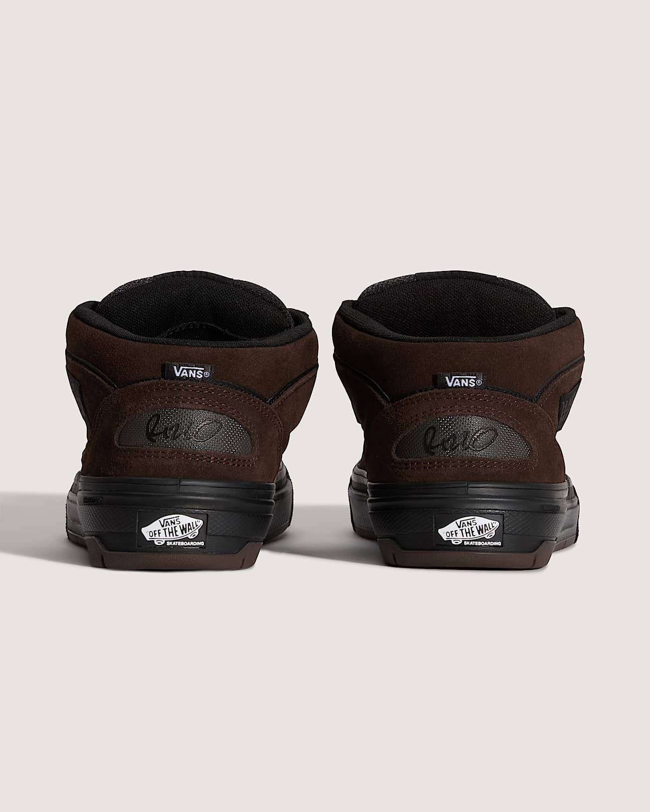 Chaussures Skate Half Cab Wafflecup VANS NoirMarron ALT3