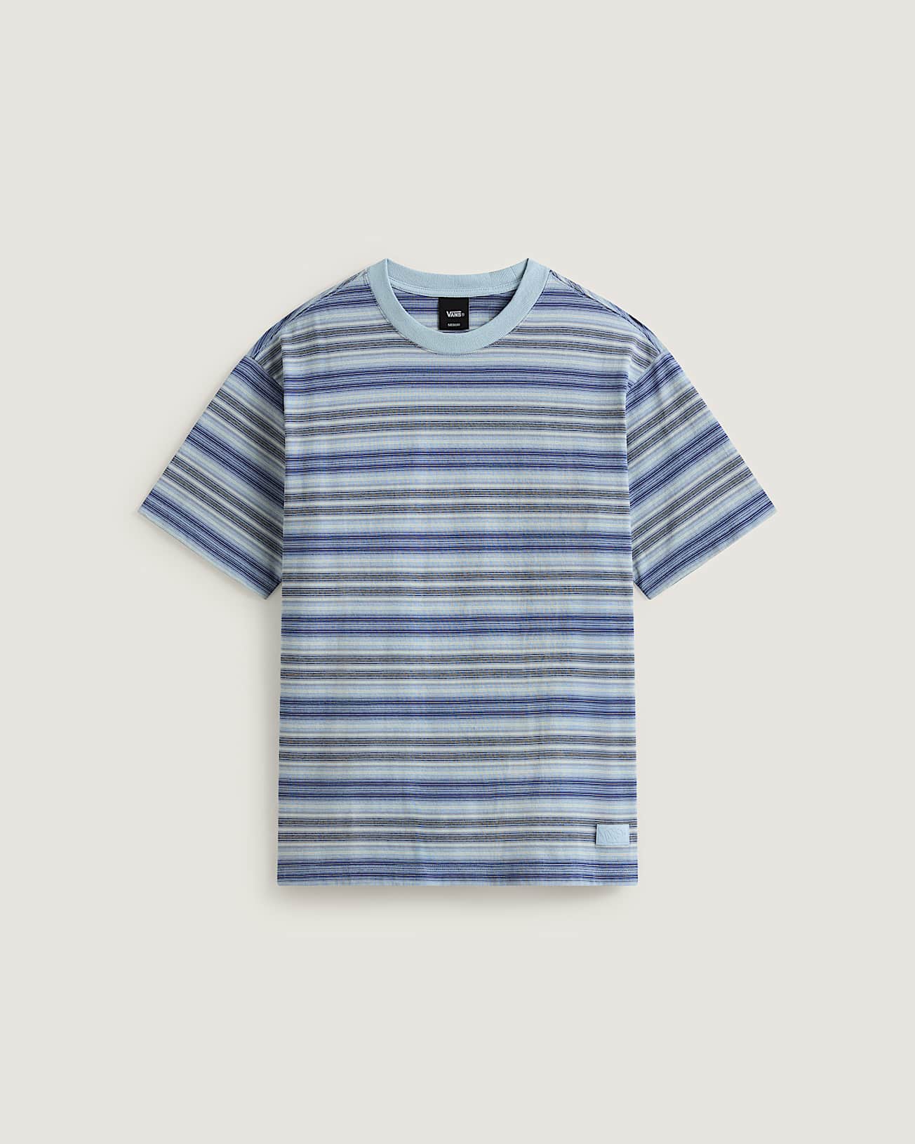 Ringer Striped Knit Hemd VANS Blau HERO