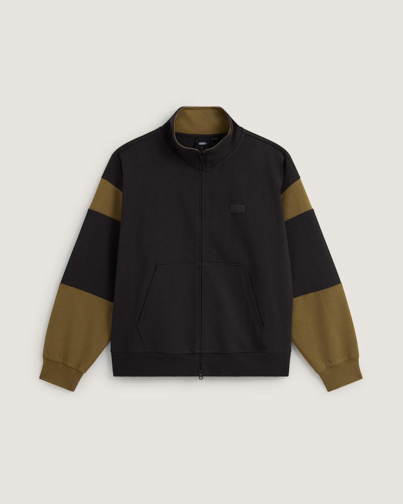 Sweat Retro Sport Mock Neck Full Zip VANS Noir HERO
