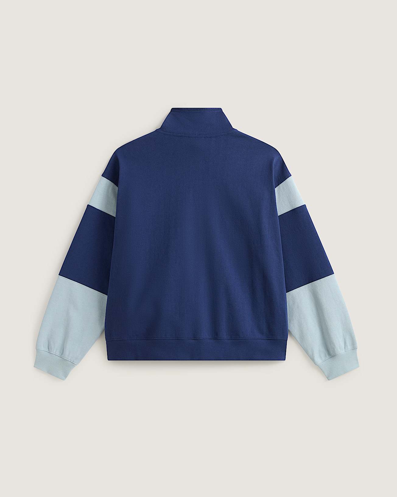 Retro Sport Mock Neck Full Zip True Navy VANS Bleu ALT1