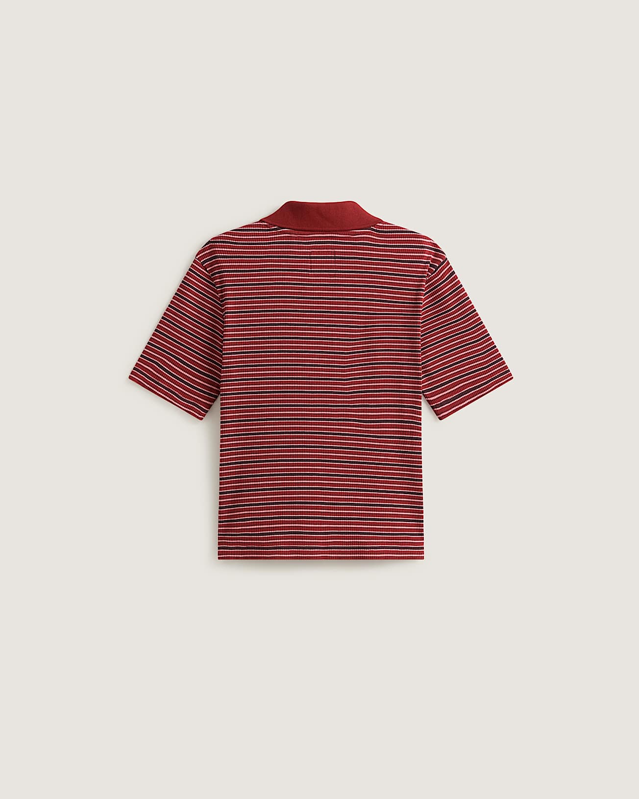 Polo Priscilla Stripe VANS Rouge ALT1
