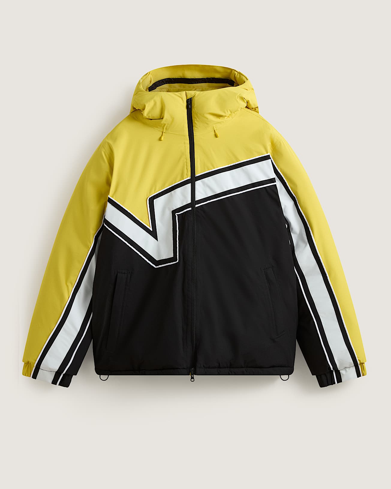 Doudoune  capuche 90s Big Block VANS Jaune HERO