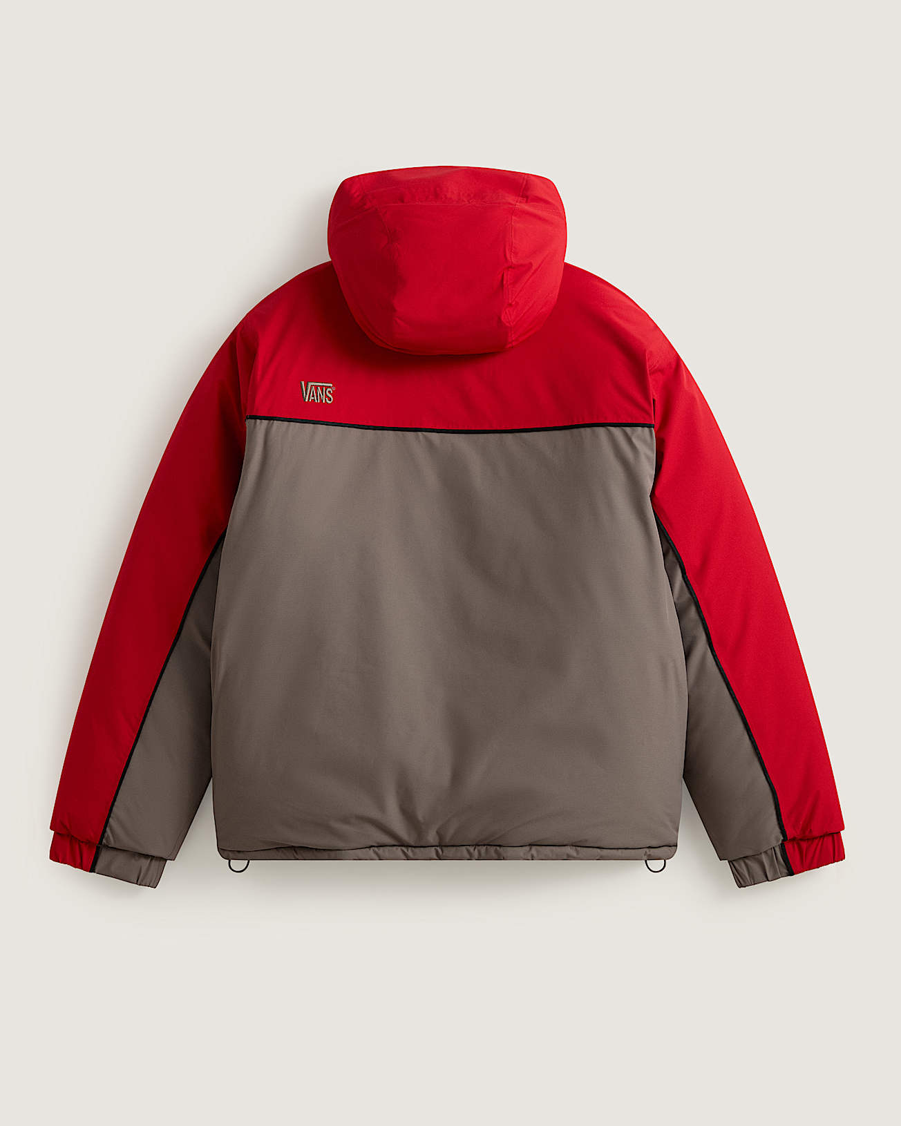 Kurtka puchowa z kapturem 90s Big Block VANS Czerwony ALT1